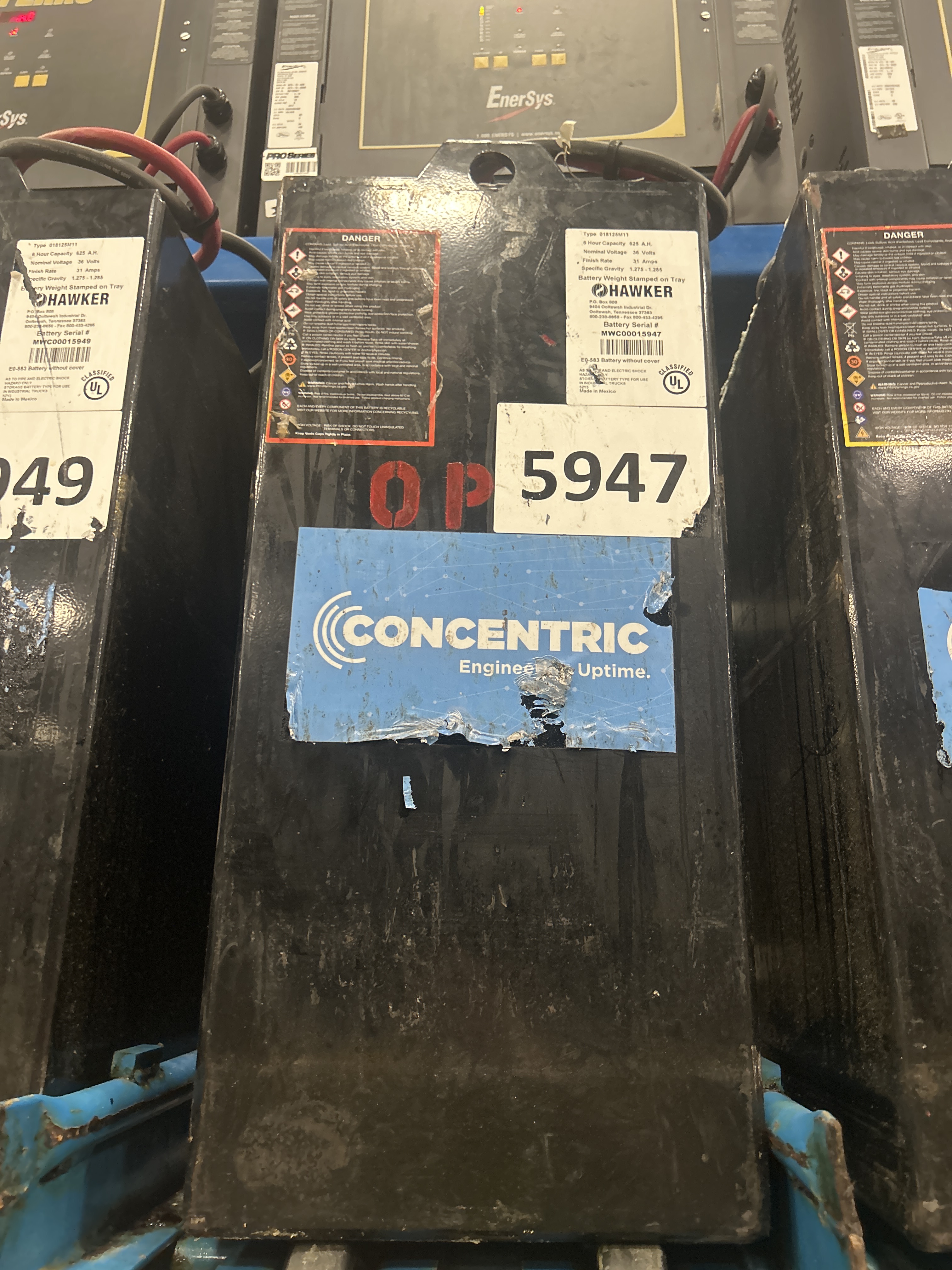 36 Volt Enersys Battery