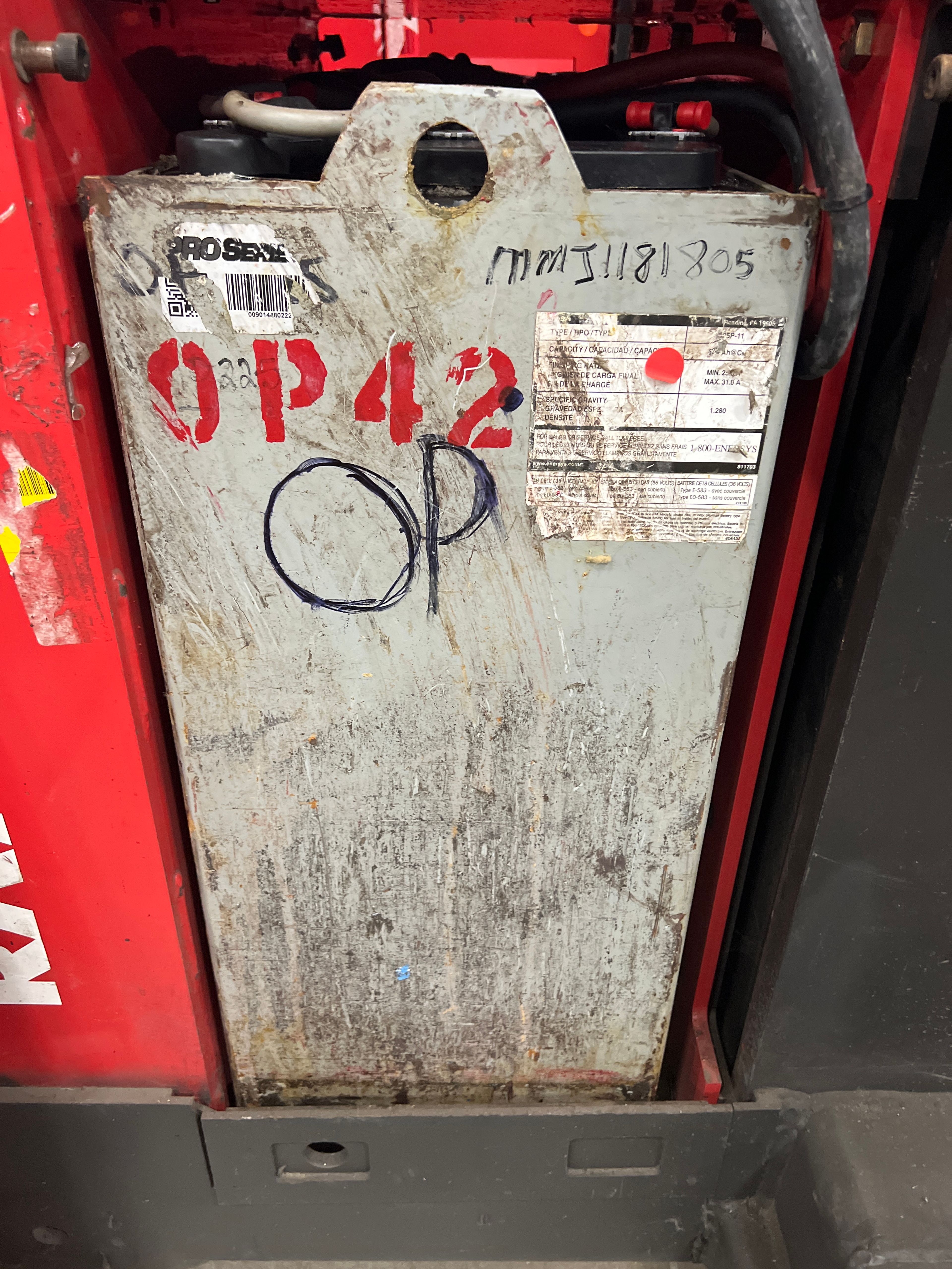 36 Volt Enersys Battery