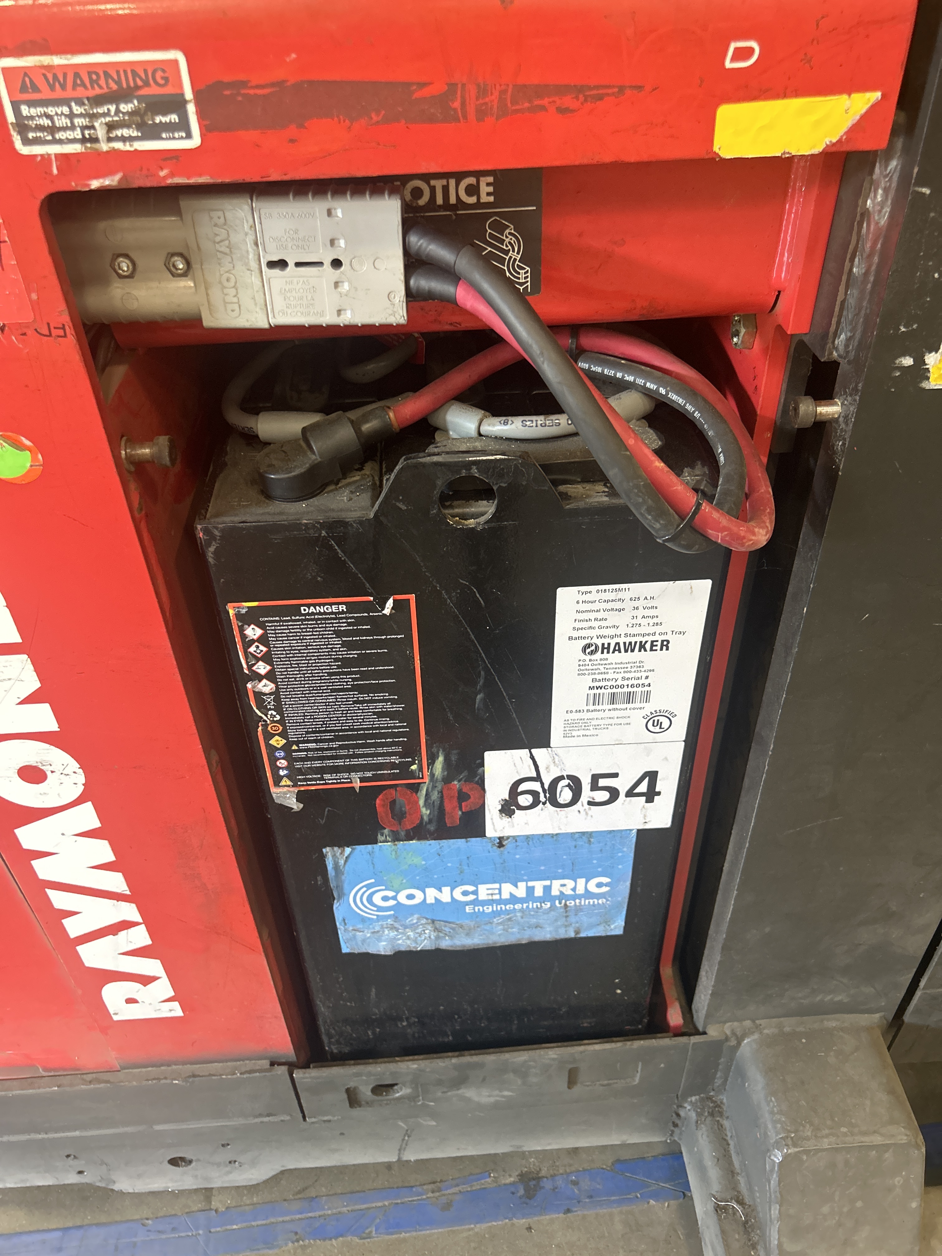 36 Volt Enersys Battery