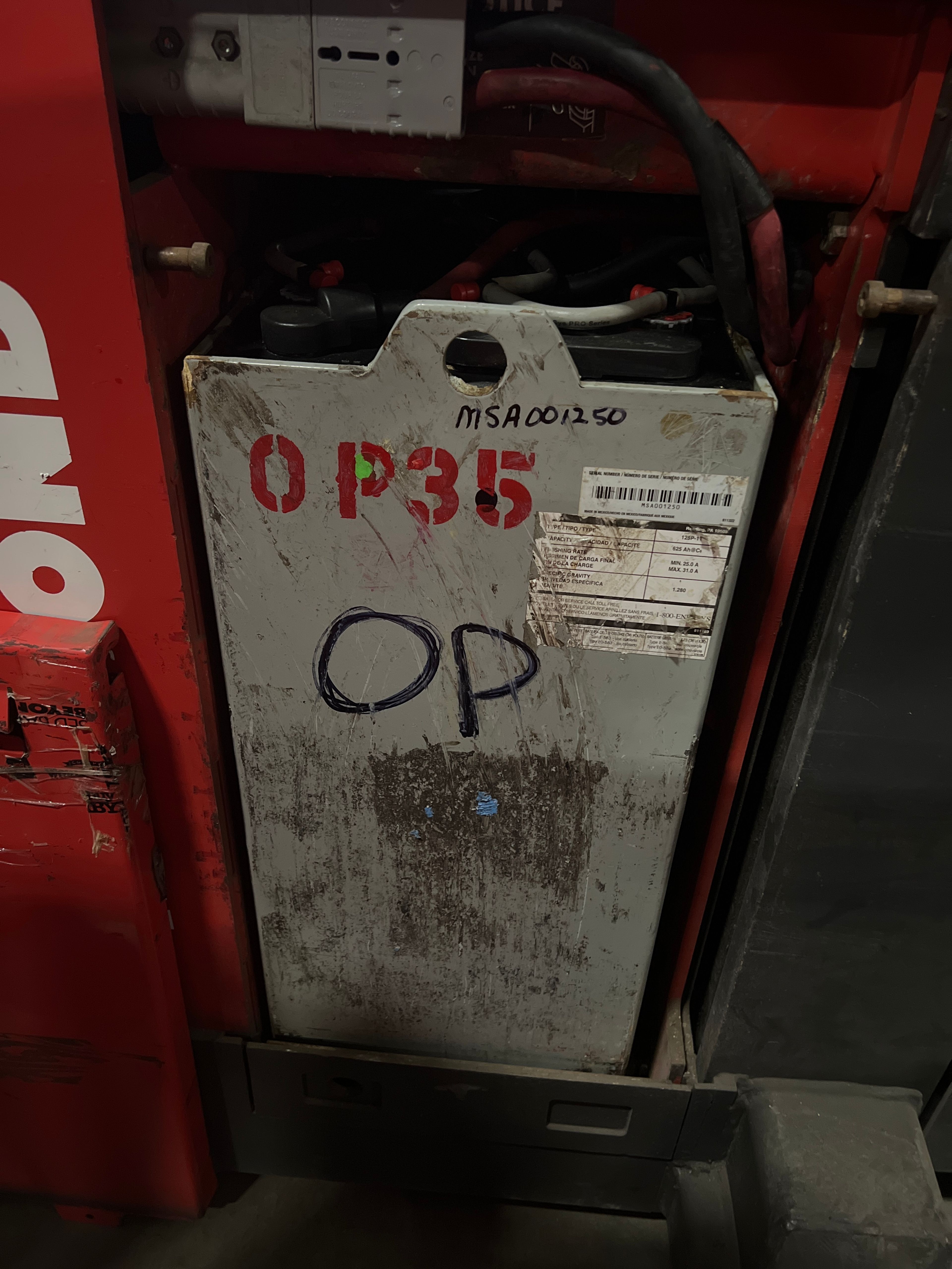 36 Volt Enersys Battery