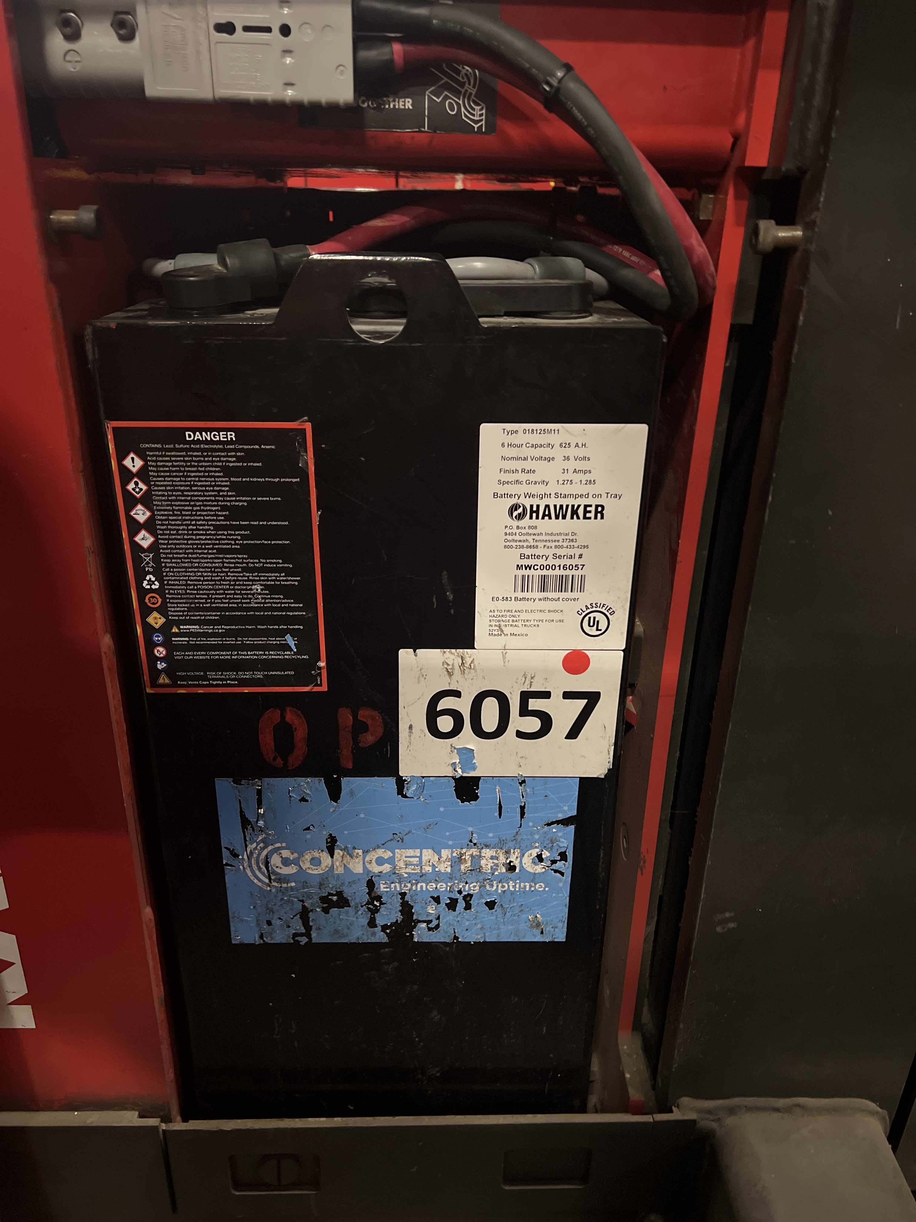 Battery - 36 Volt - Hawker - 2