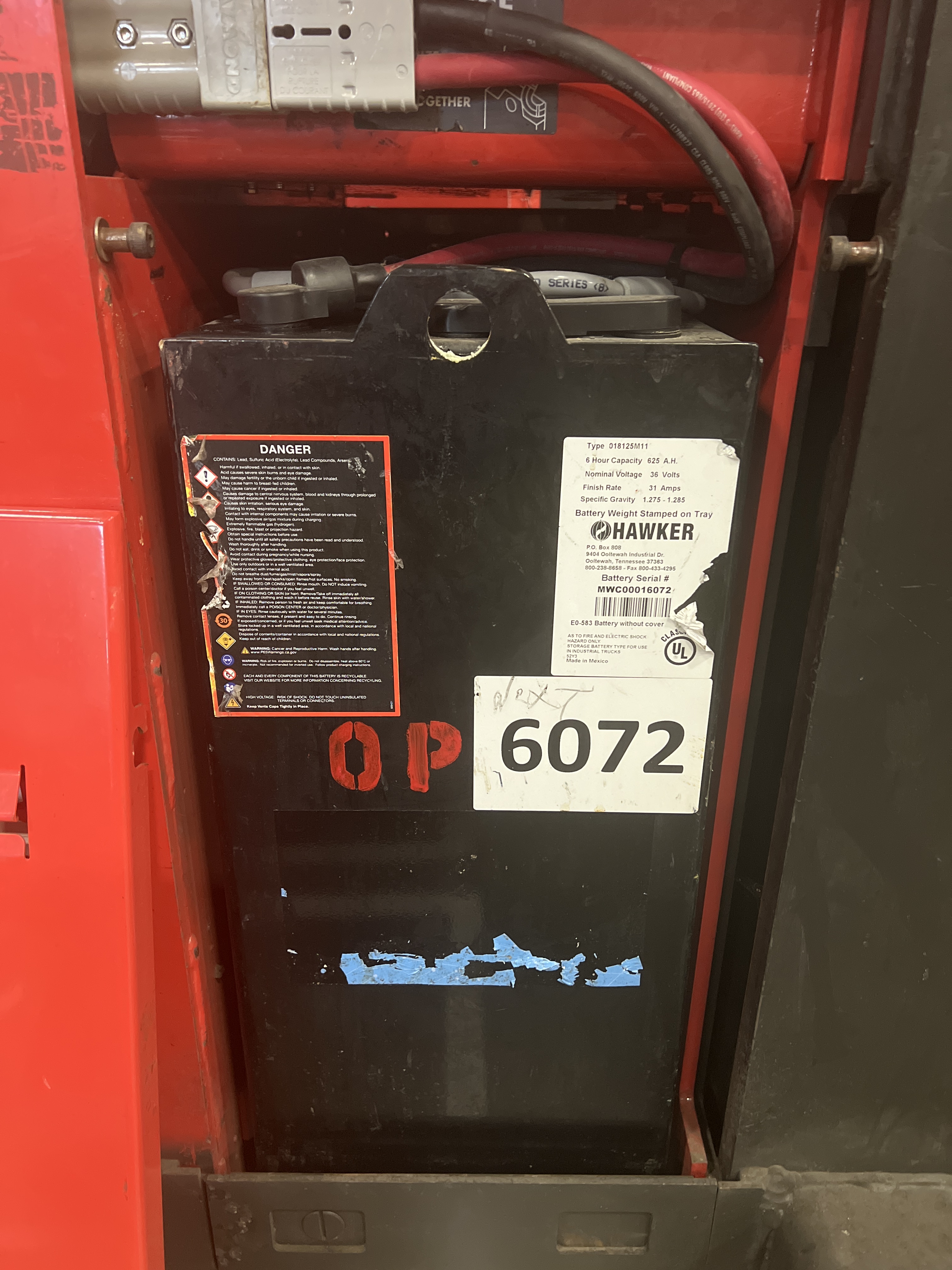 36 Volt Enersys Battery