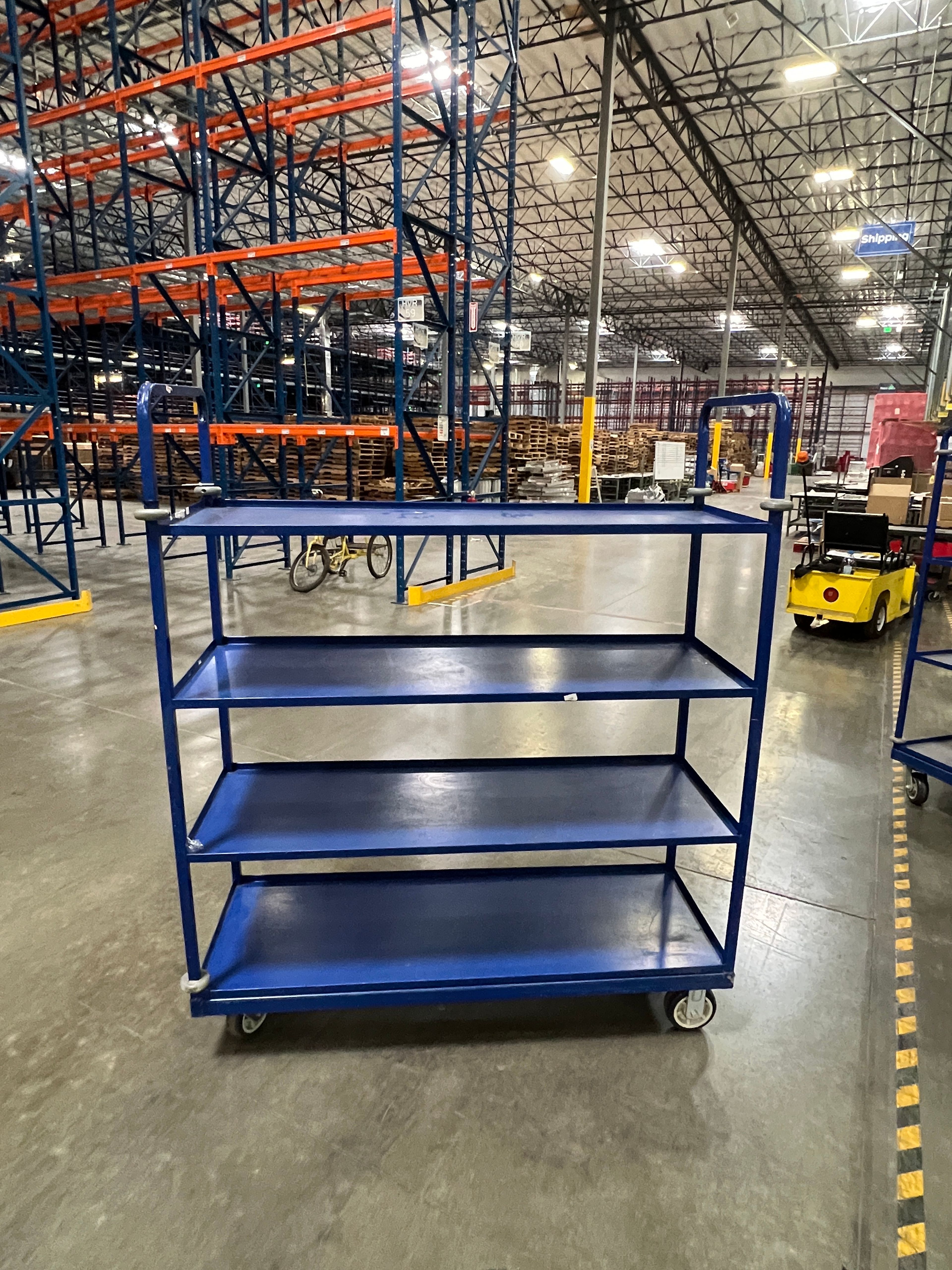 Cart -  4 shelf rolling