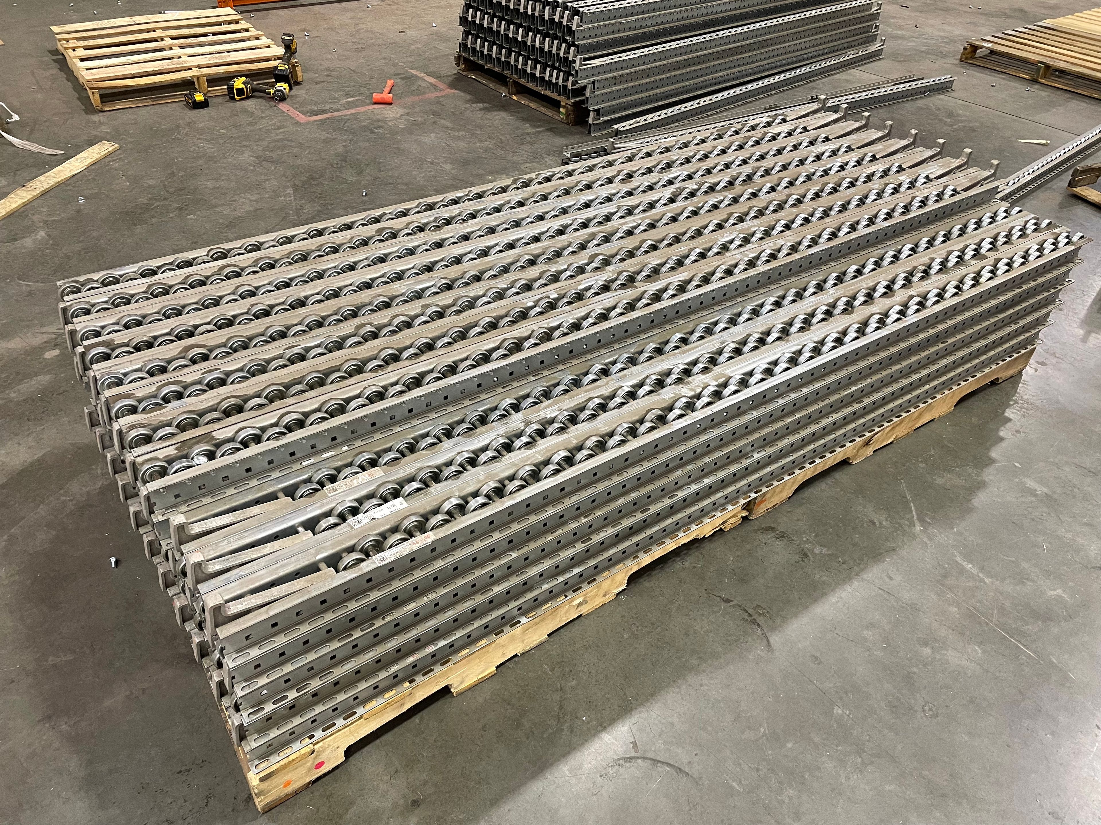 Pallet Flow - 96" - Double Whe