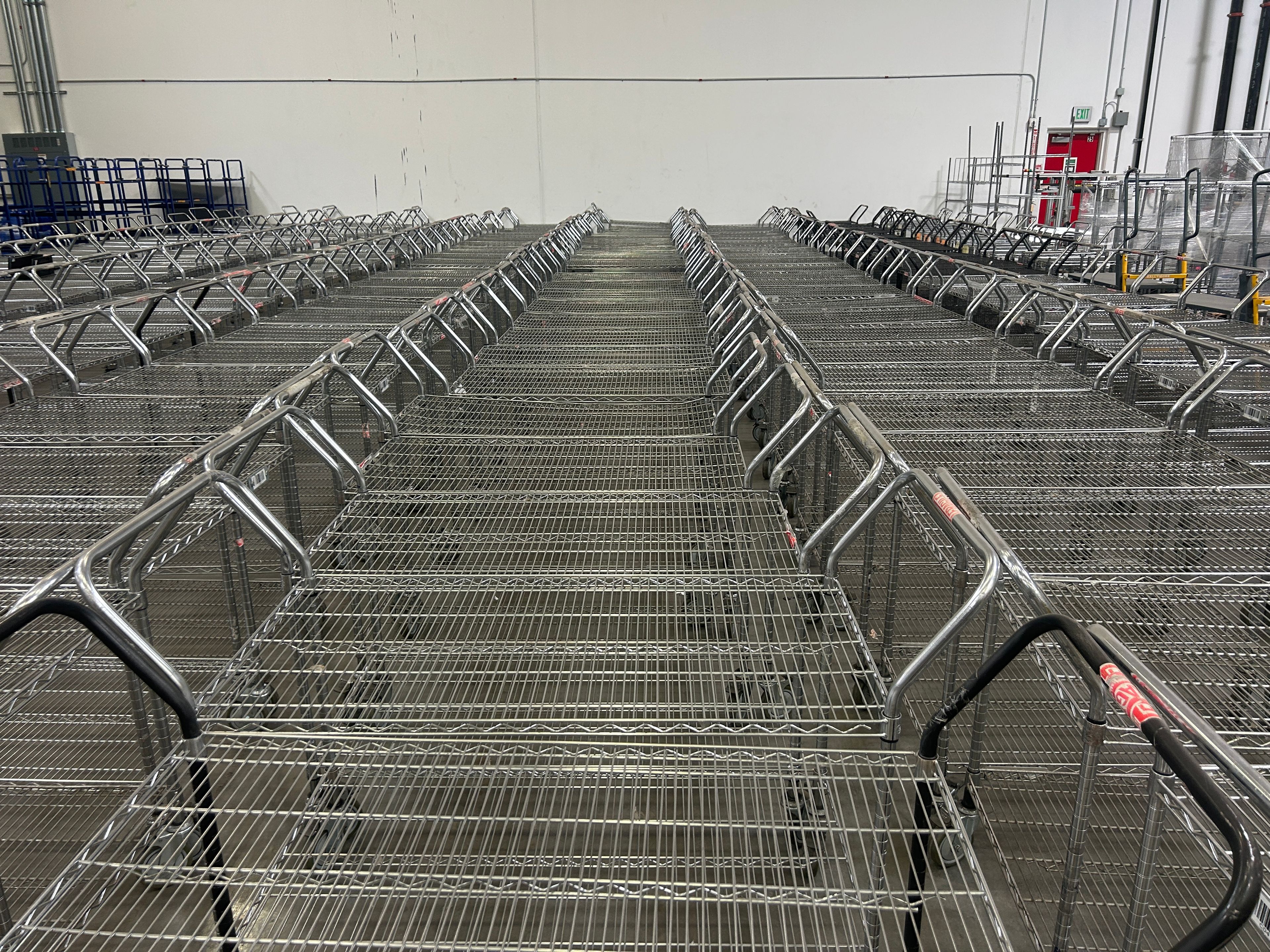Cart - Rolling - Silver