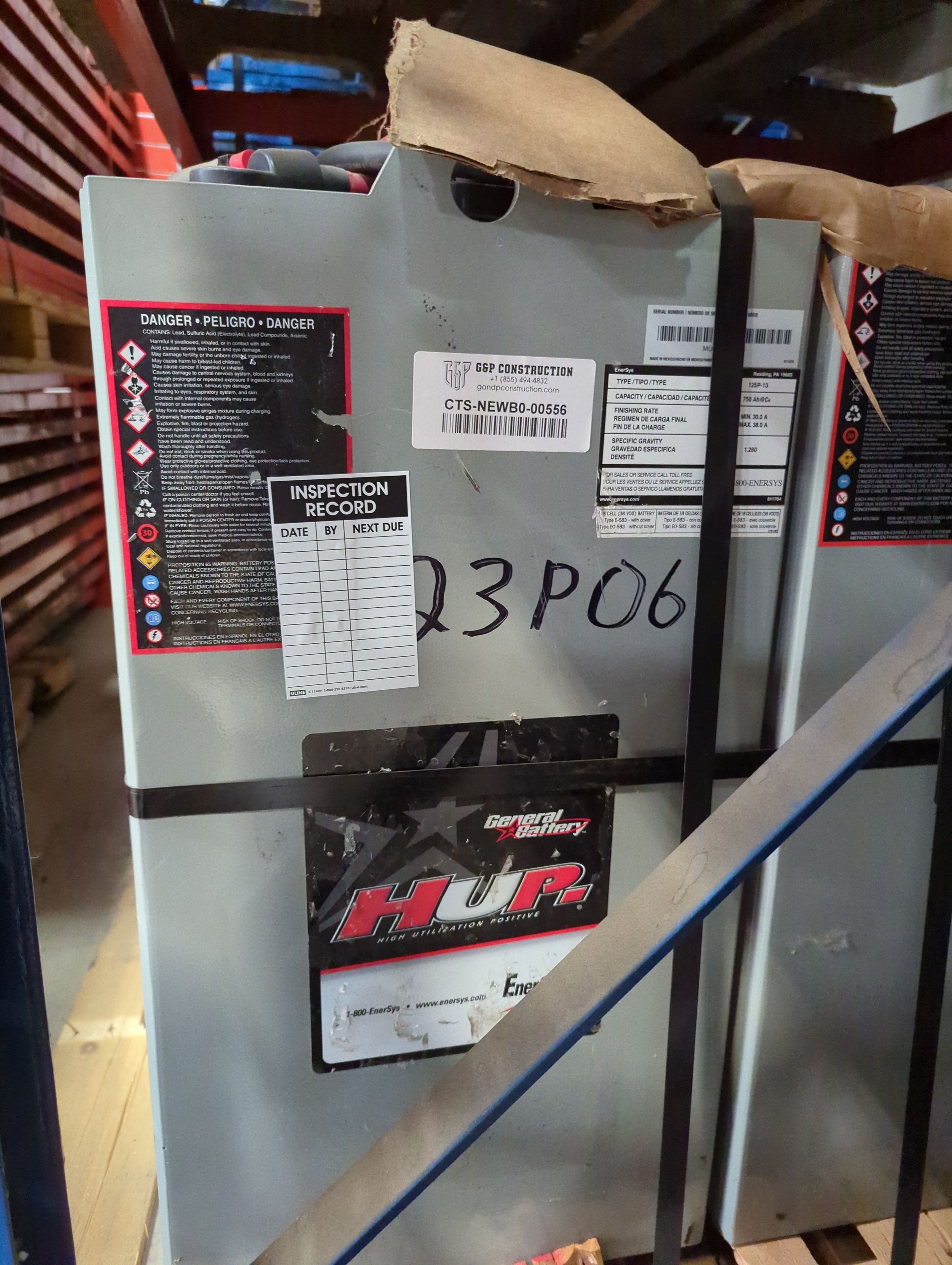 36 Volt Enersys Battery