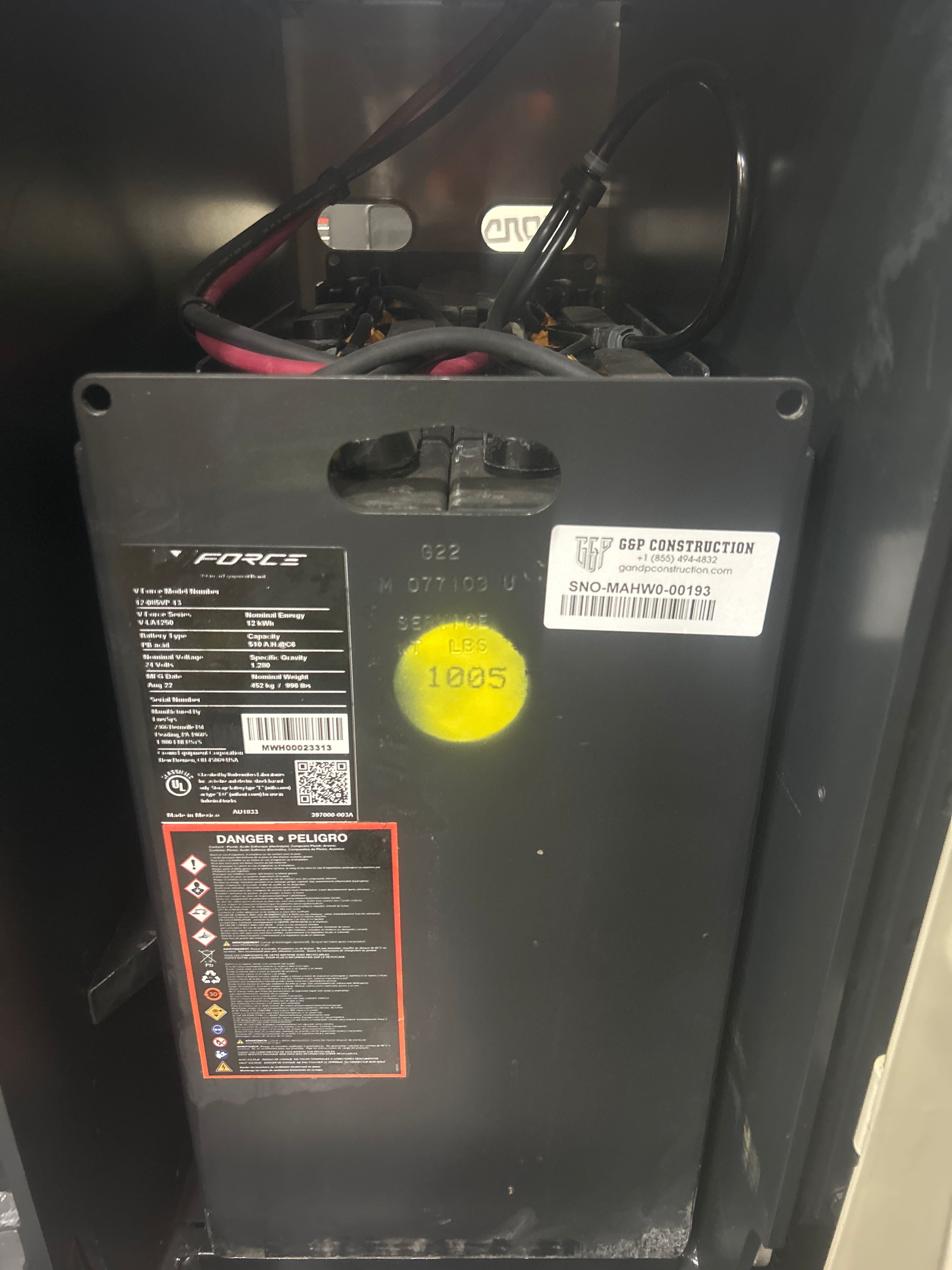 Battery - 24 Volt - Enersys -