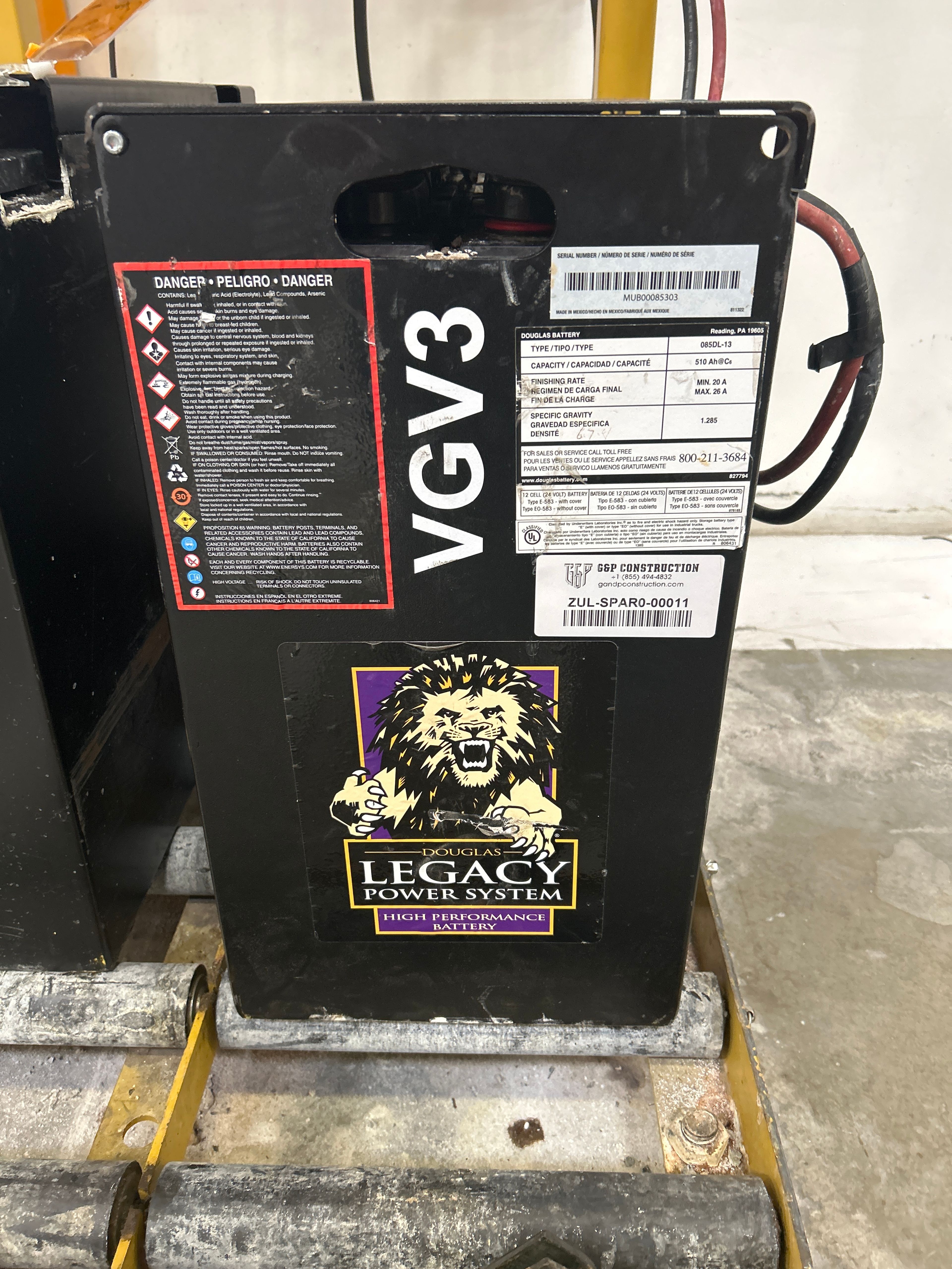 Battery - 24 Volt - Douglas -