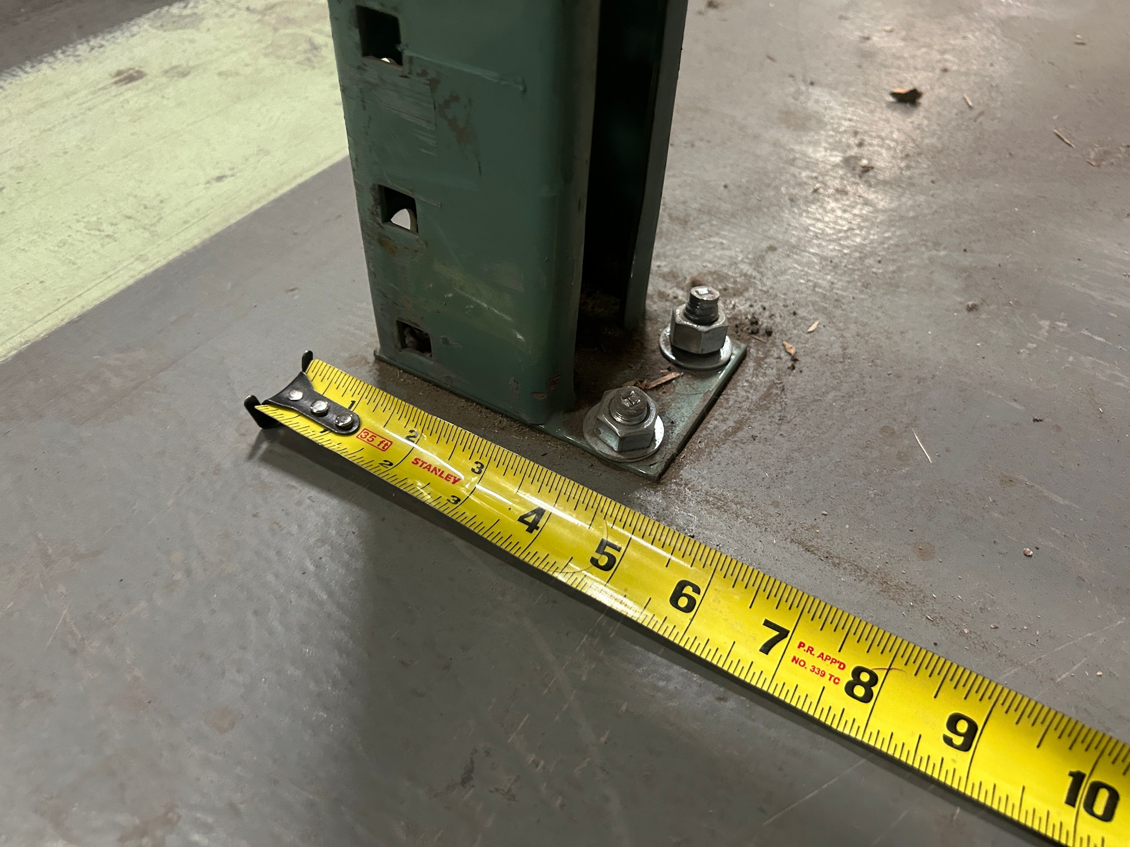 Upright Frame - 44" x 20'  - Teardrop - Document 5