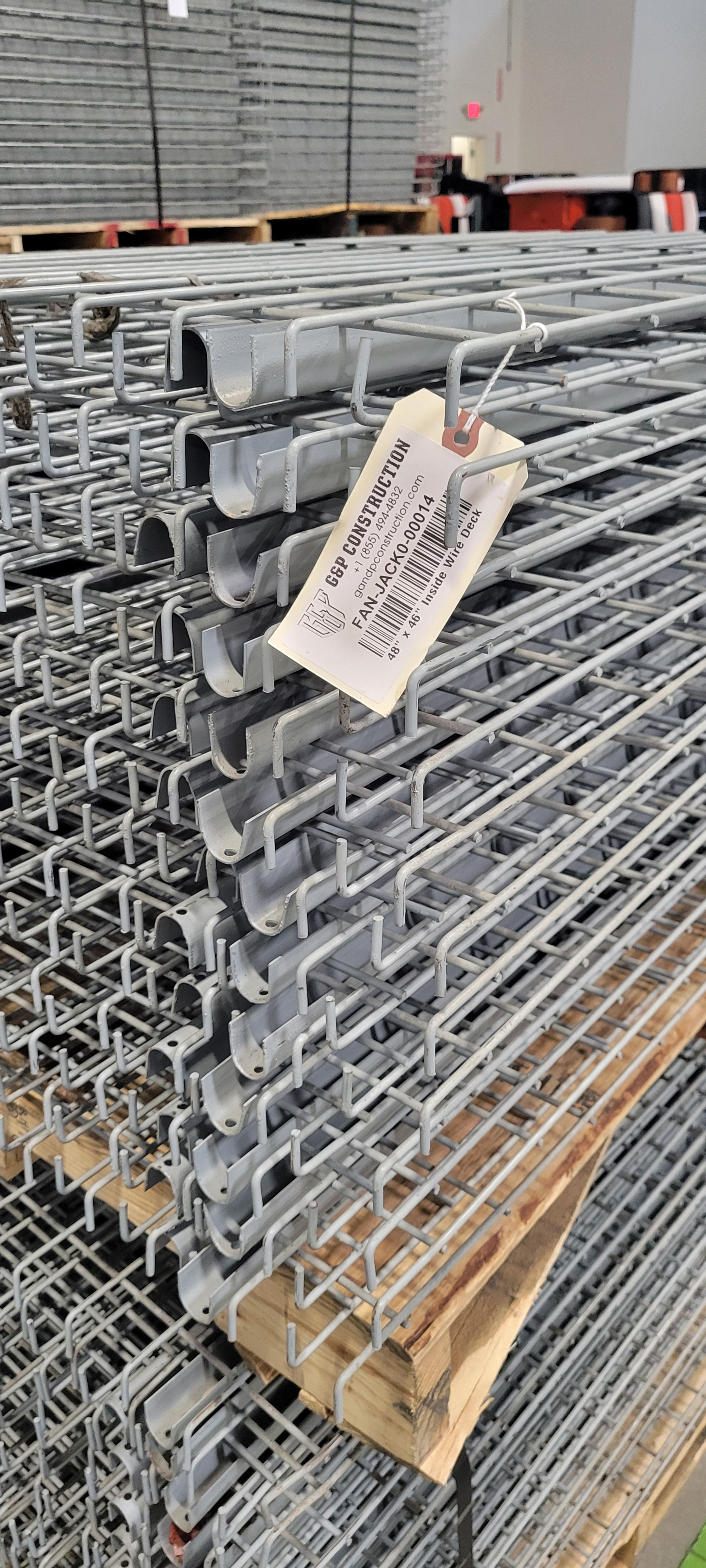 Wire Deck - 48" x 46" - Inside Waterfall - Document 2