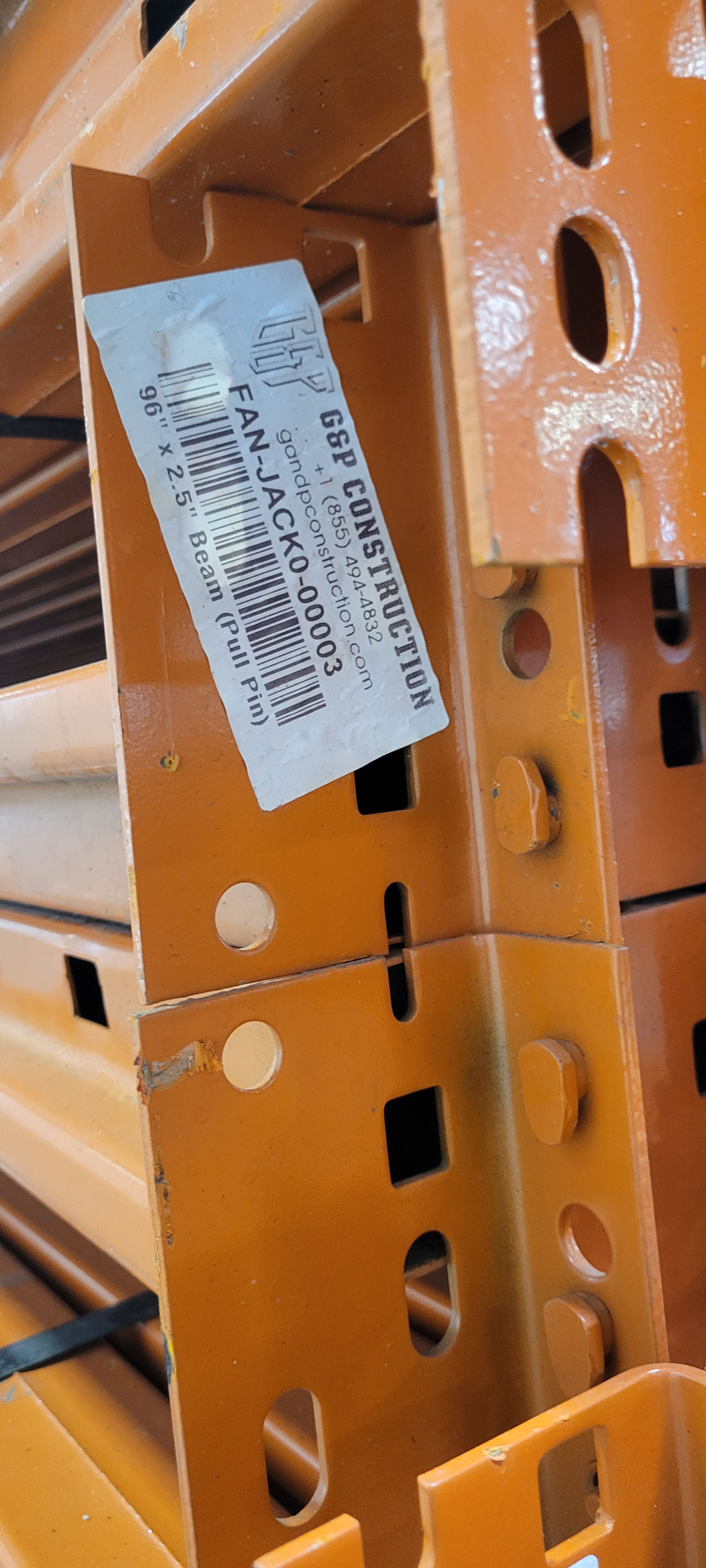 Beam - 96" x 2.5" - Teardrop - Document 4