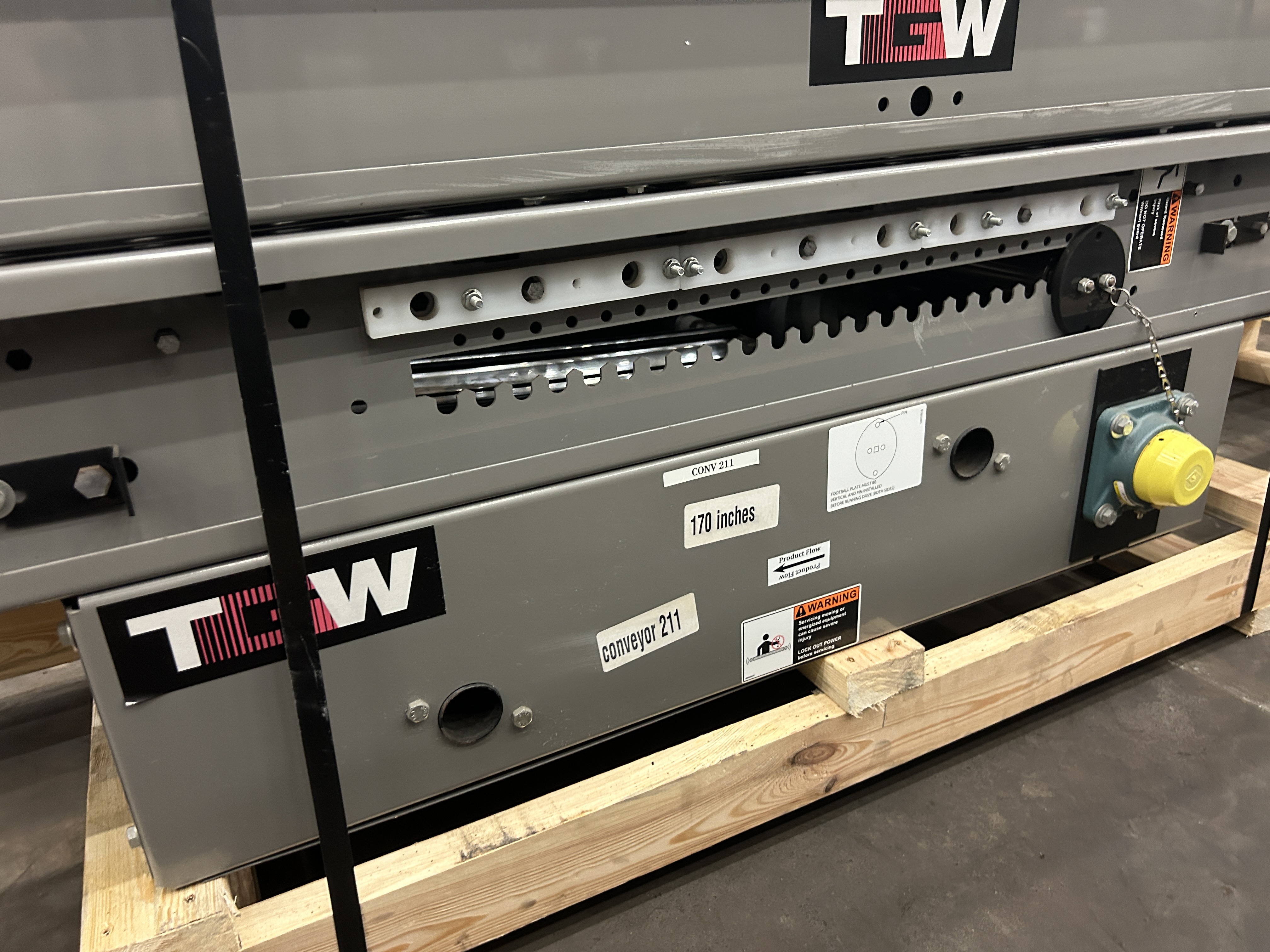 TGW Powered Conveyor Bed - 10'