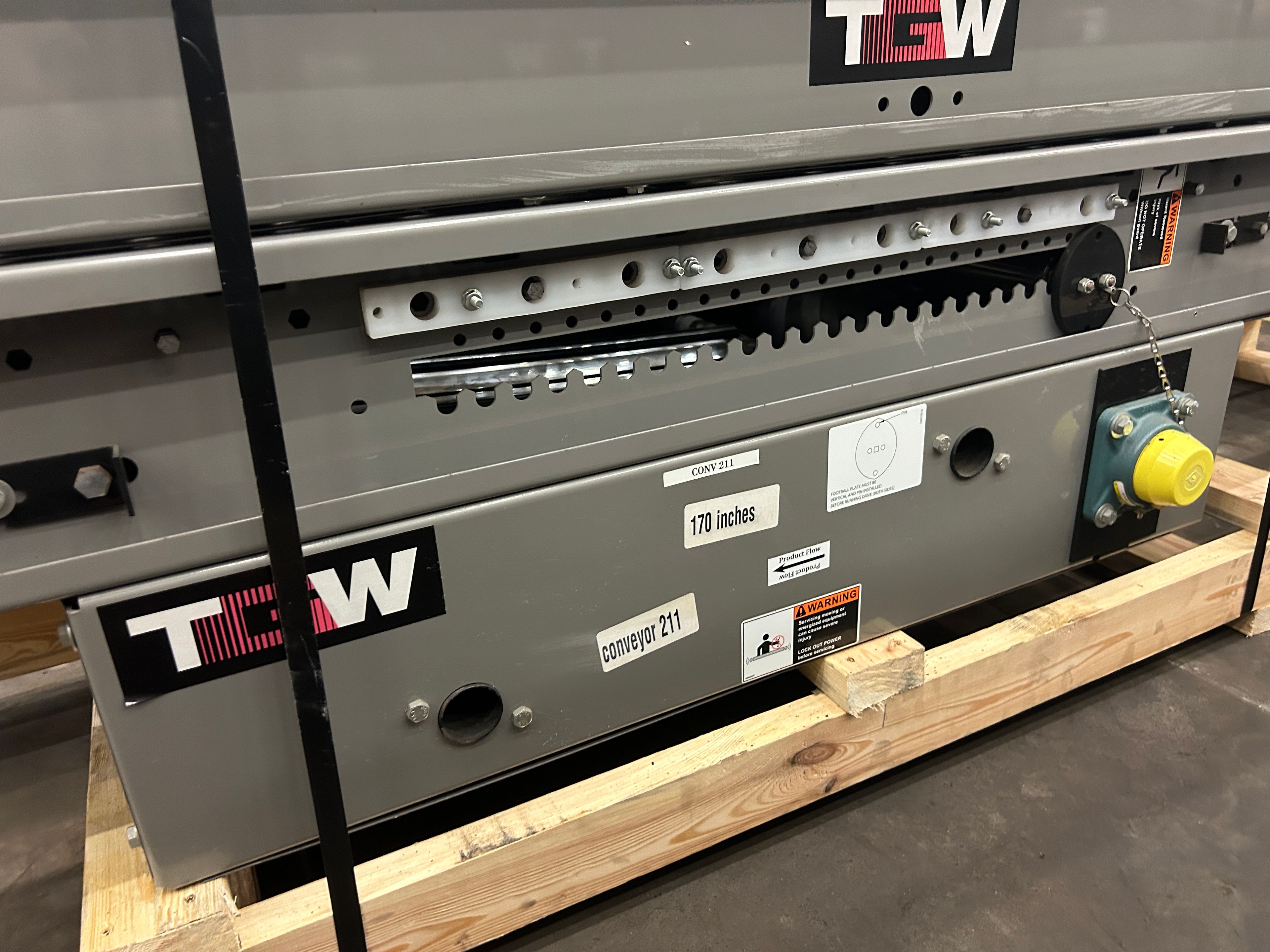 TGW Powered Conveyor Bed - 10'