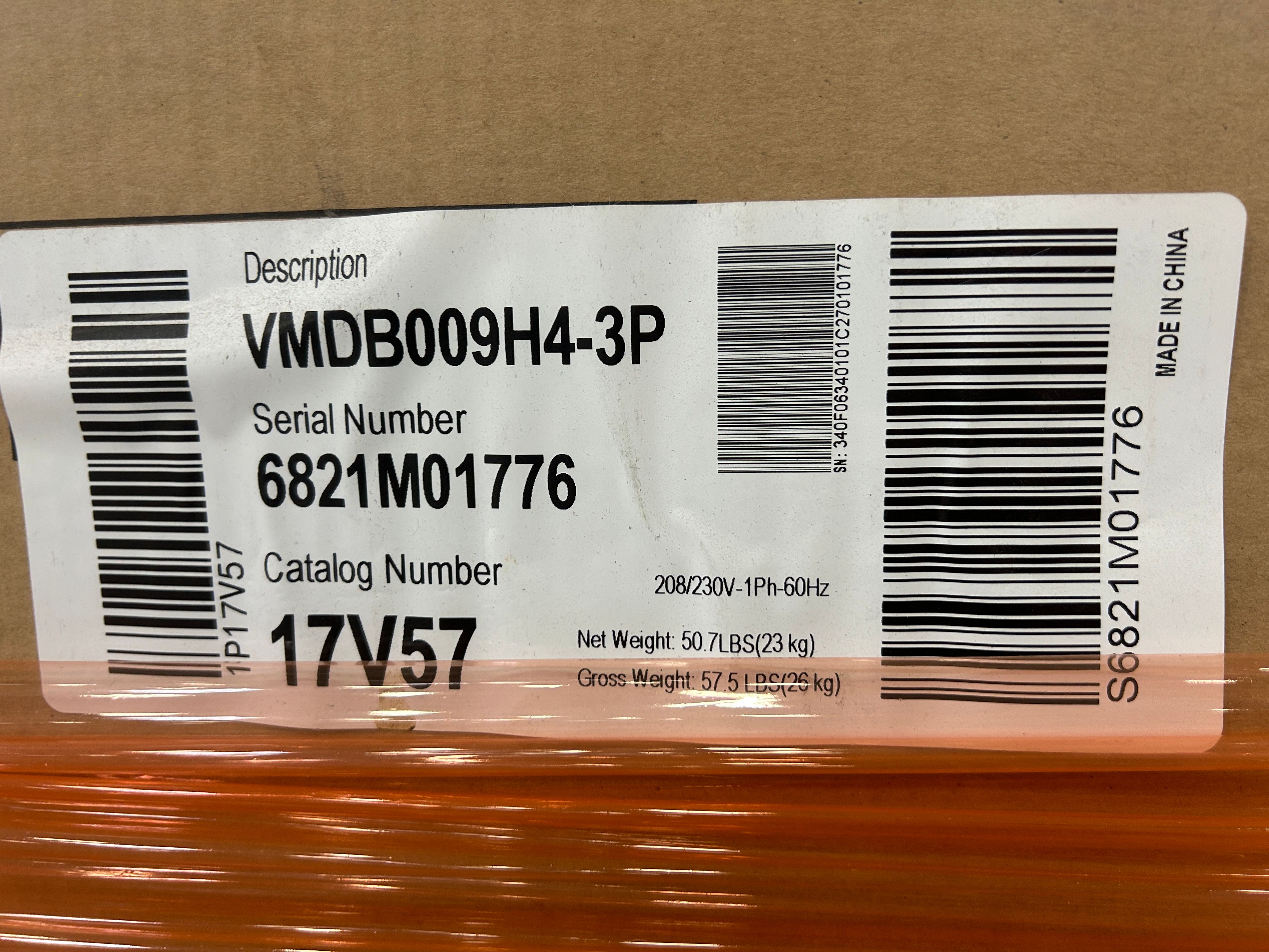 Lennox - A/C Unit VMDB009H4-3 - Document 2