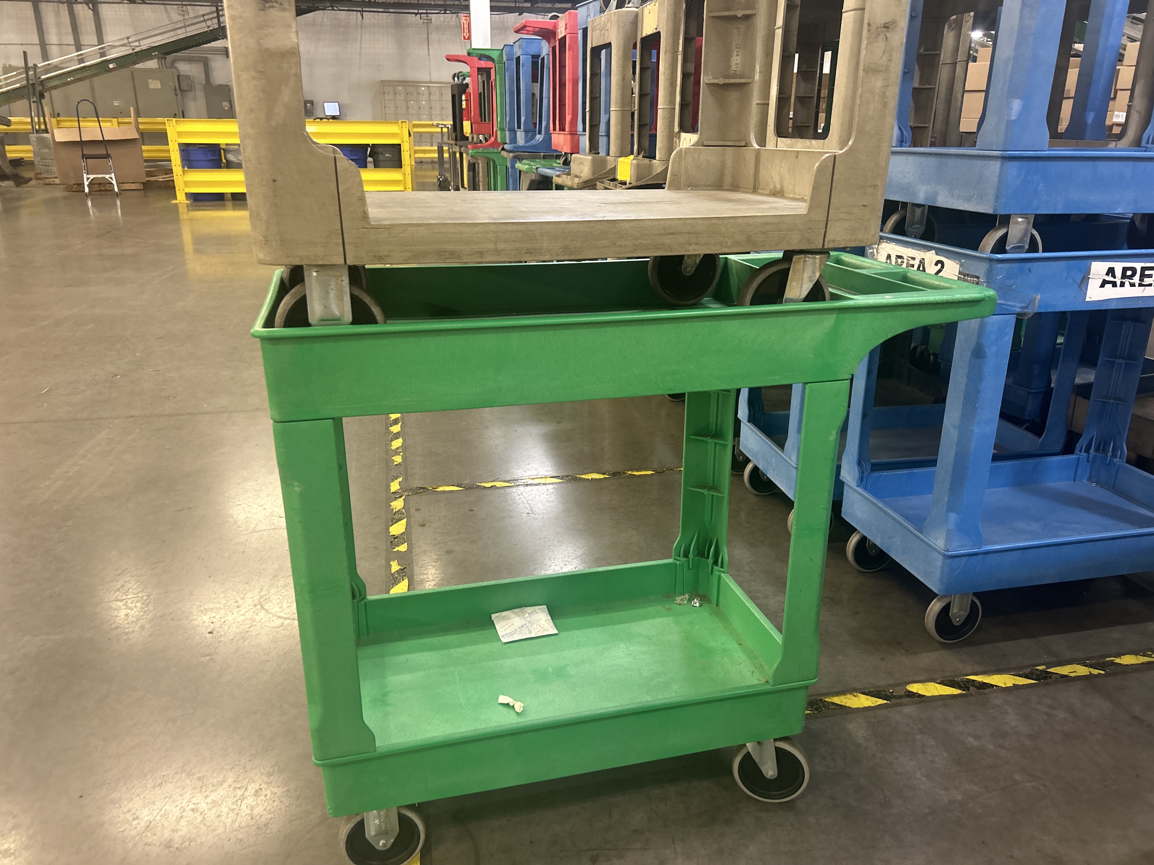 Rolling Utility Cart - Two Level