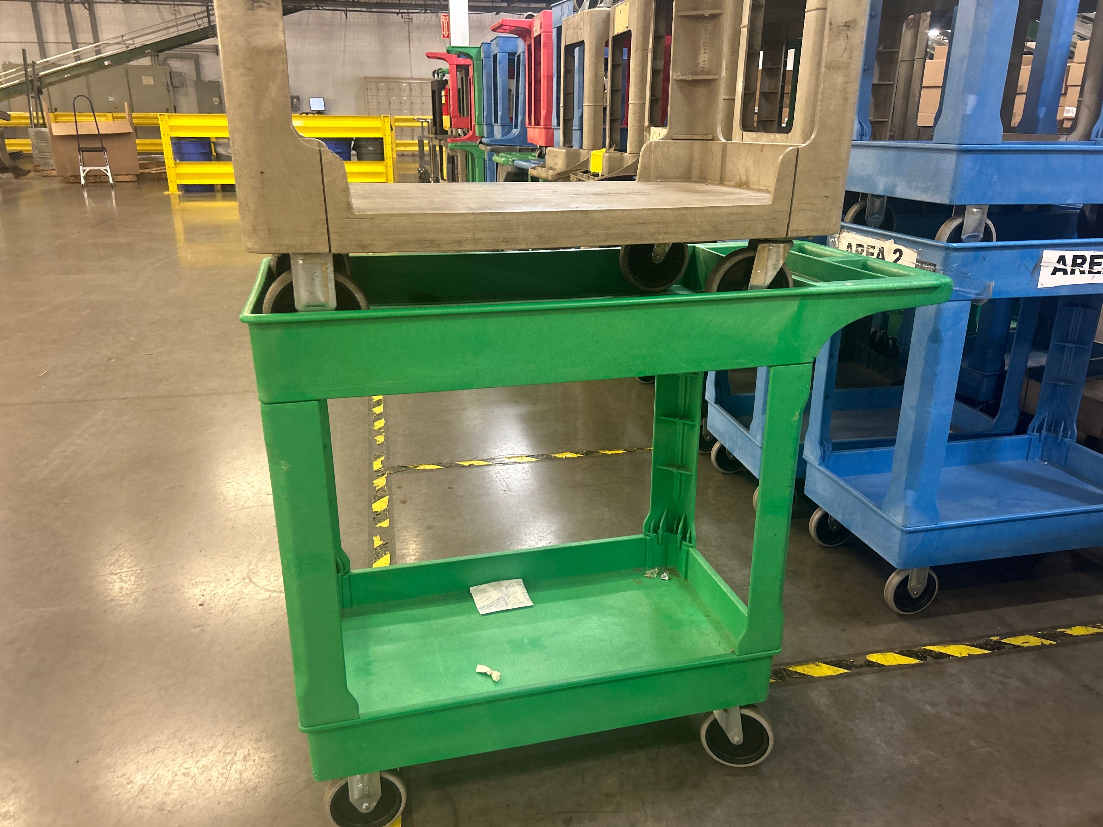 Rolling Utility Cart - Two Level