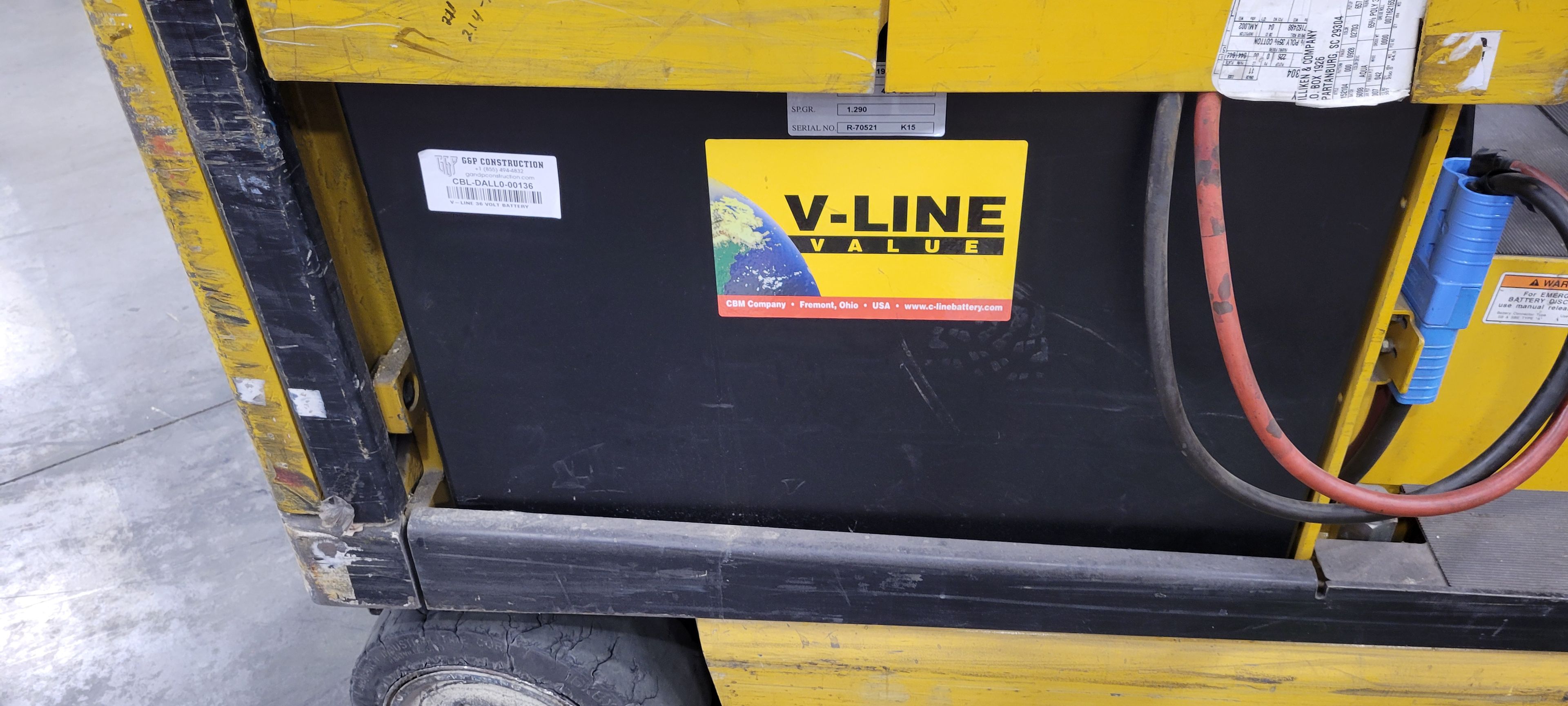 Battery - 36 Volt - V-Line - Document 2