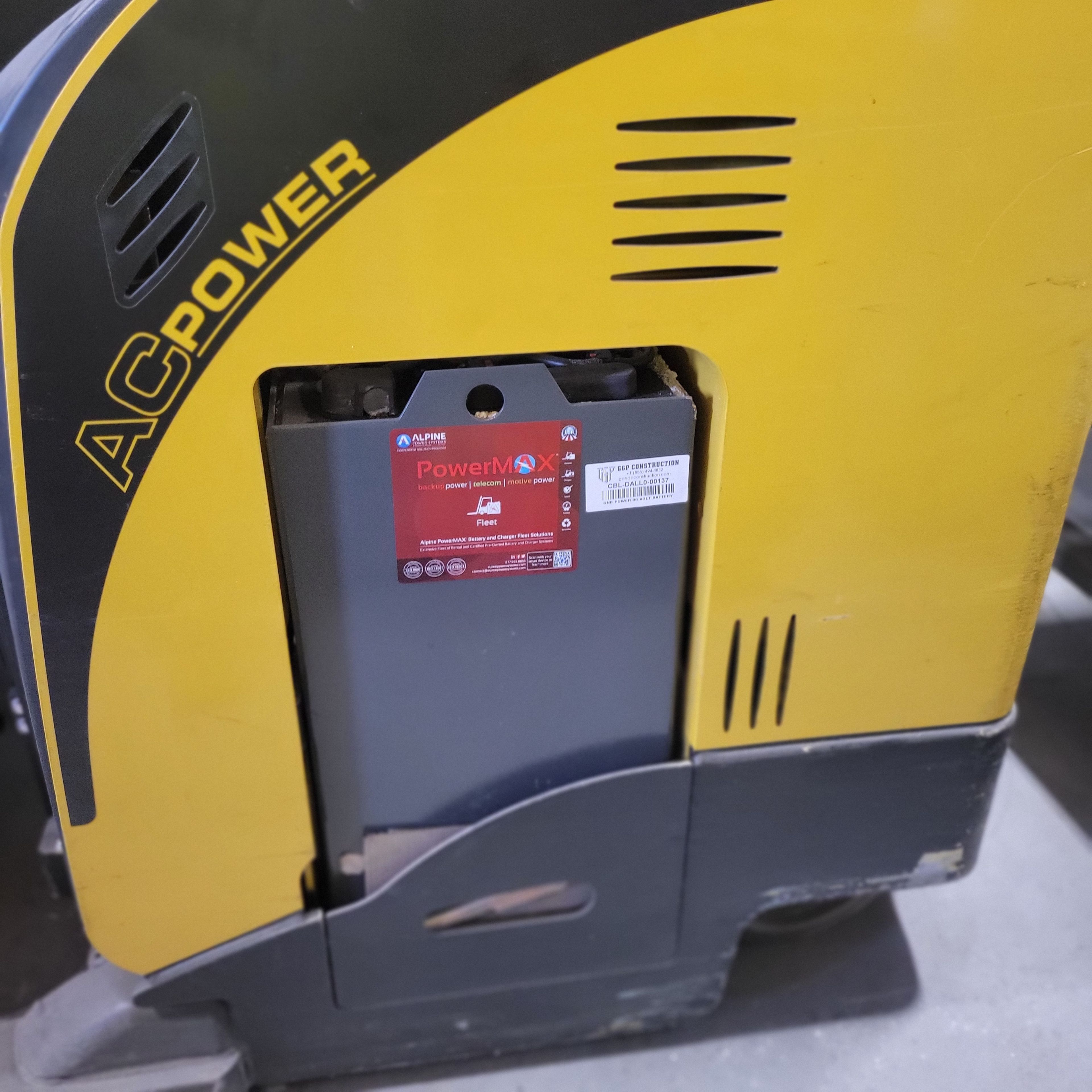 Battery - 36 Volt - GNB Power - Document 2