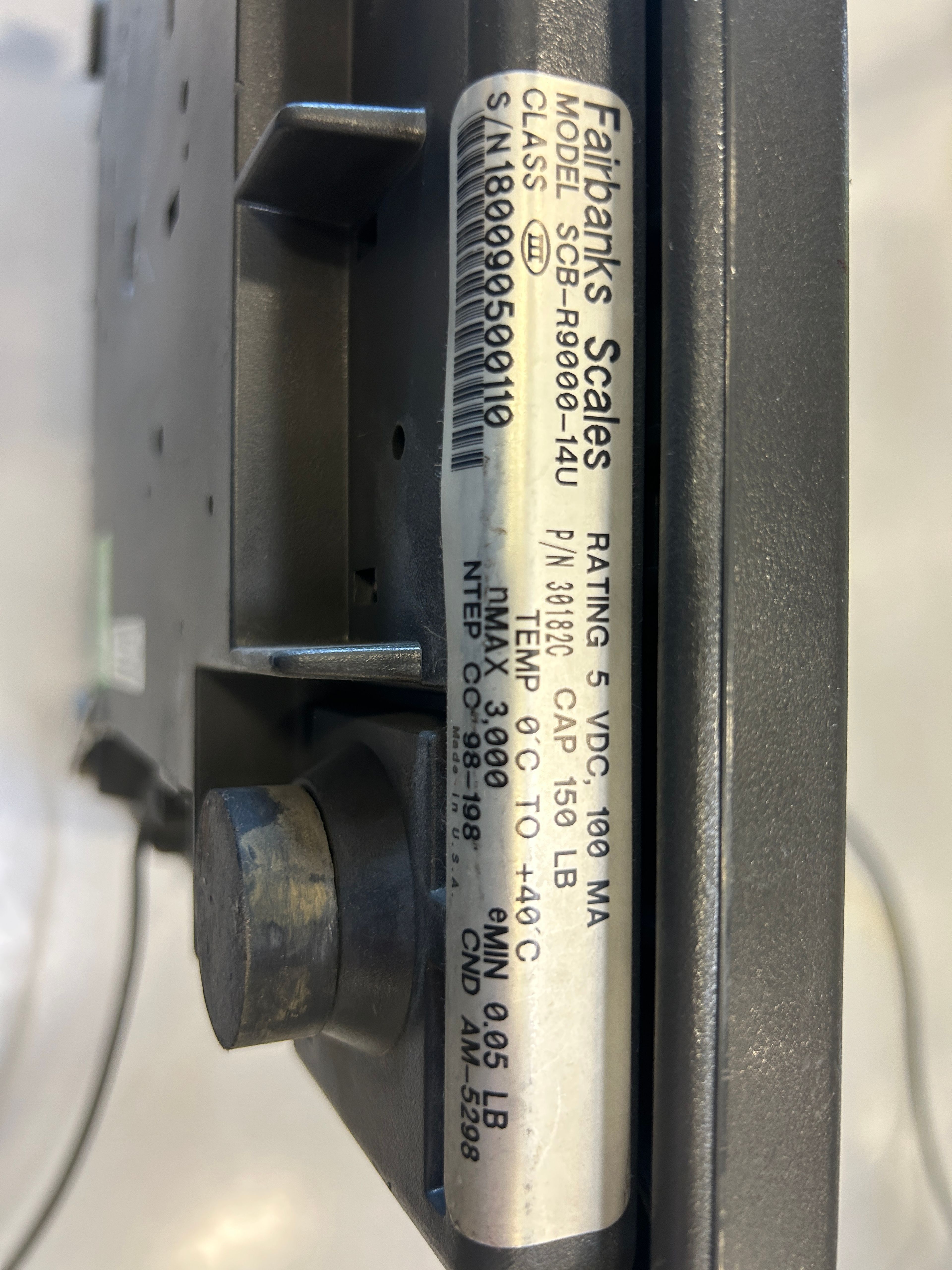 Table Scale - Fairbank Scale - Document 3