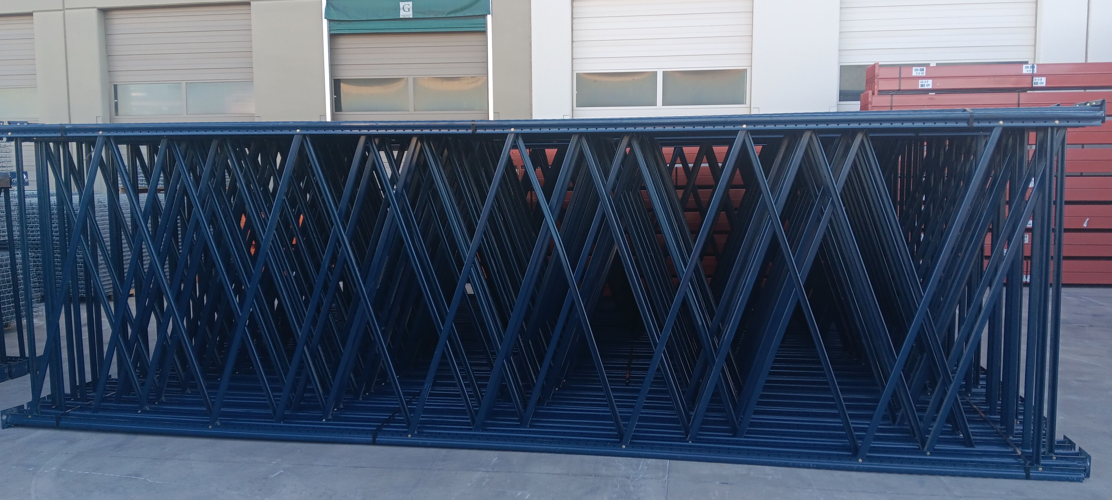 Upright Frame - 72" x 20' - Teardrop