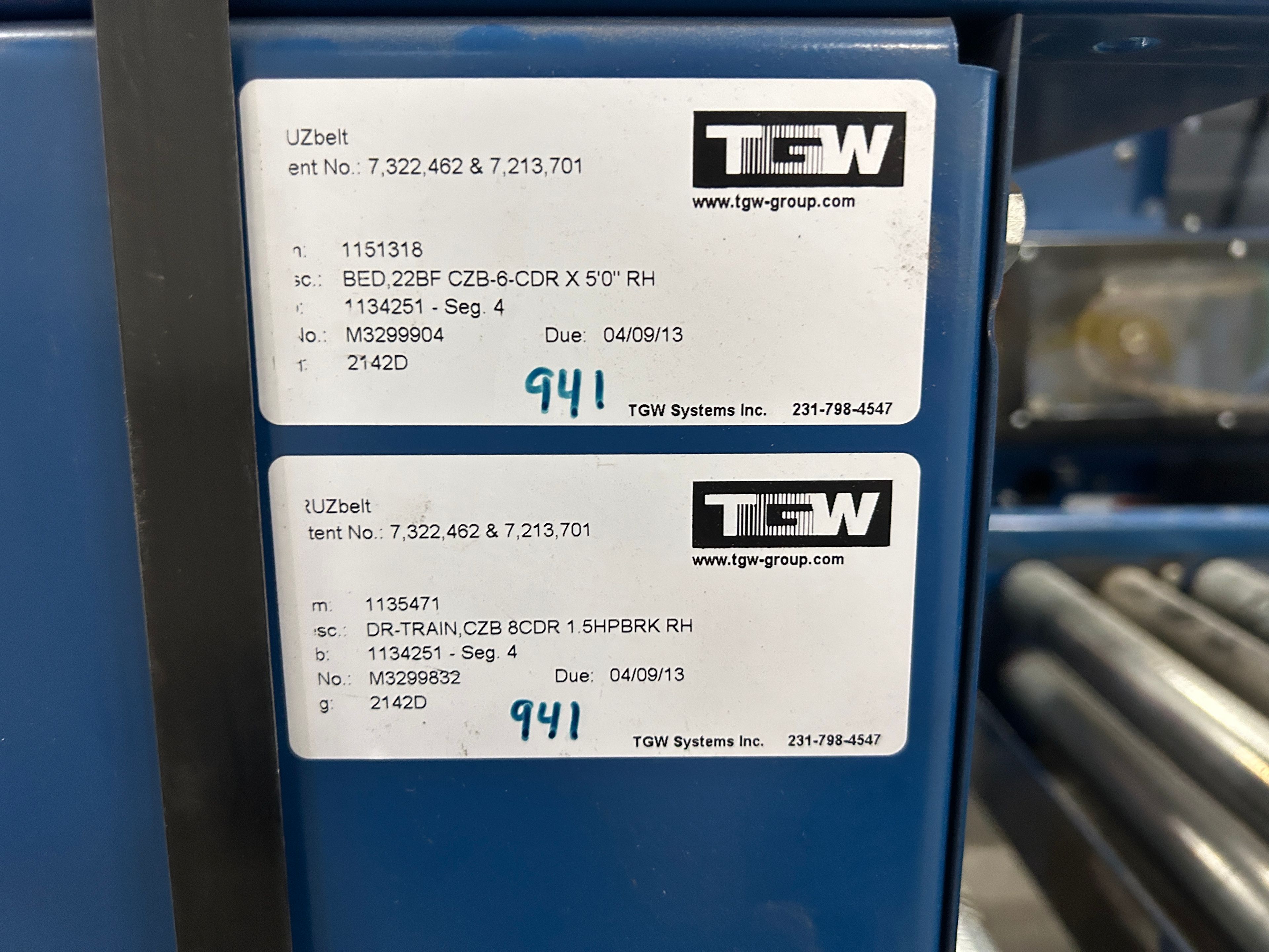 Conveyor - Bed - 22" x 60" - T - Document 4