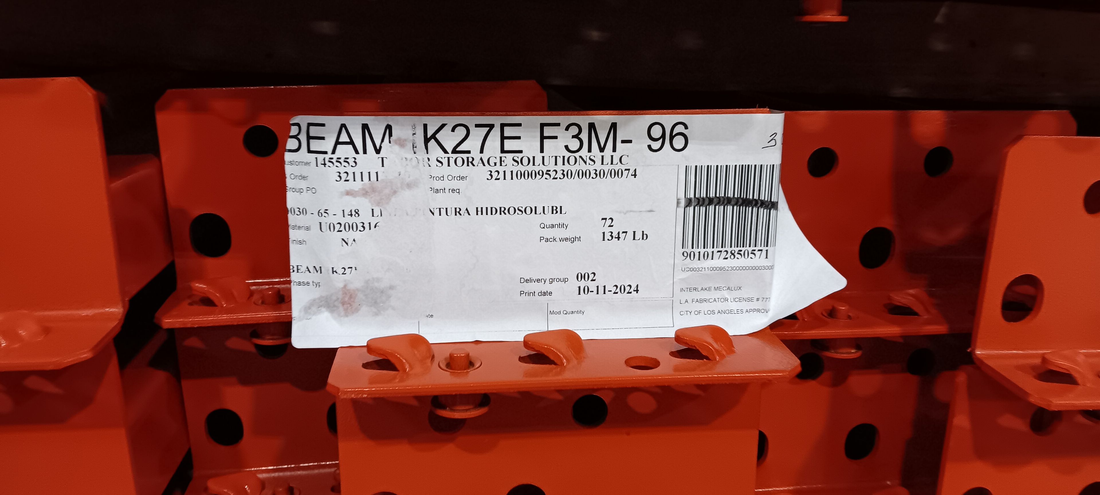 Beam - 96" x 2 3/4" - IK27E F - Document 5