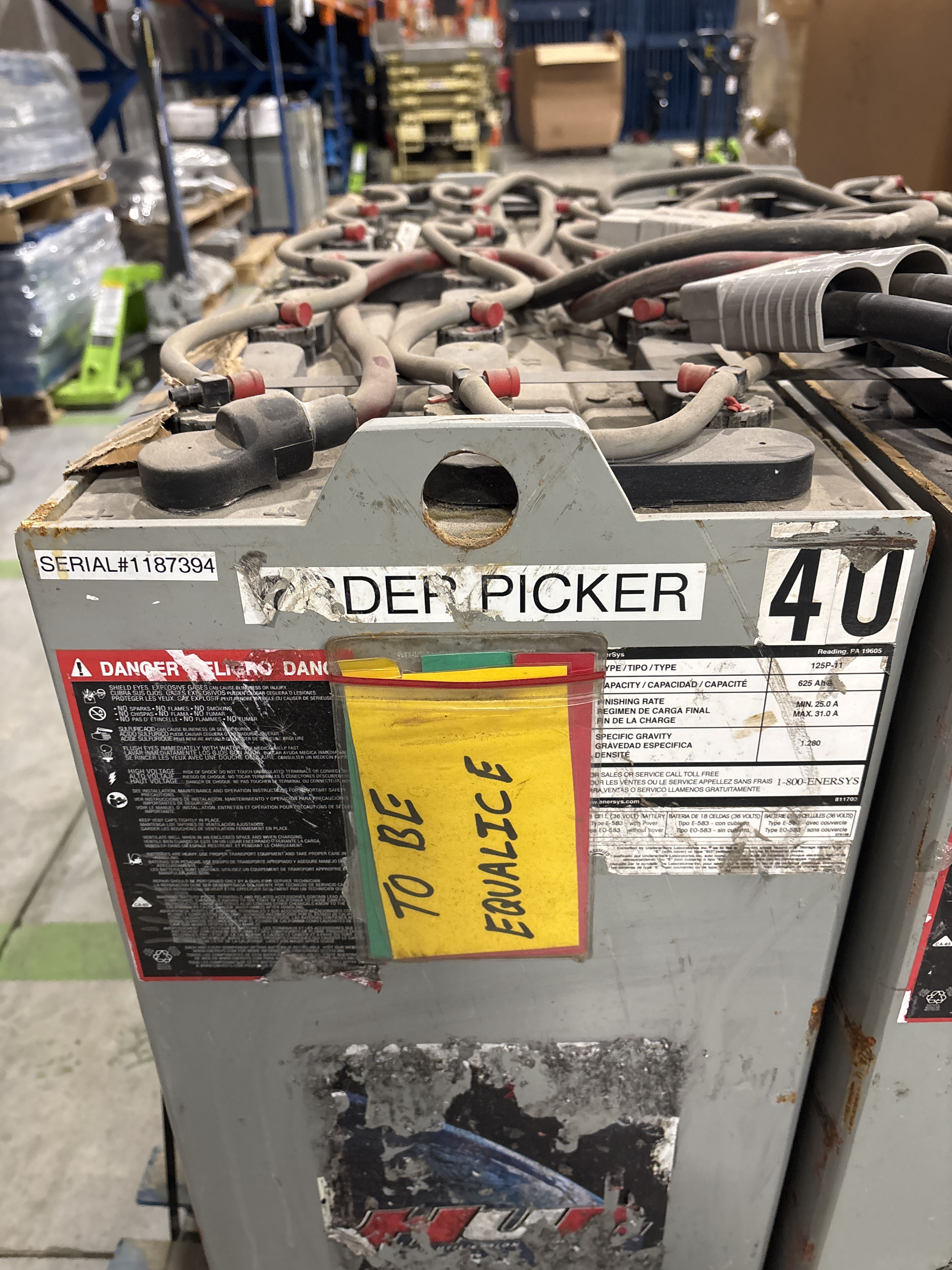 36 Volt Enersys Battery - Document 3