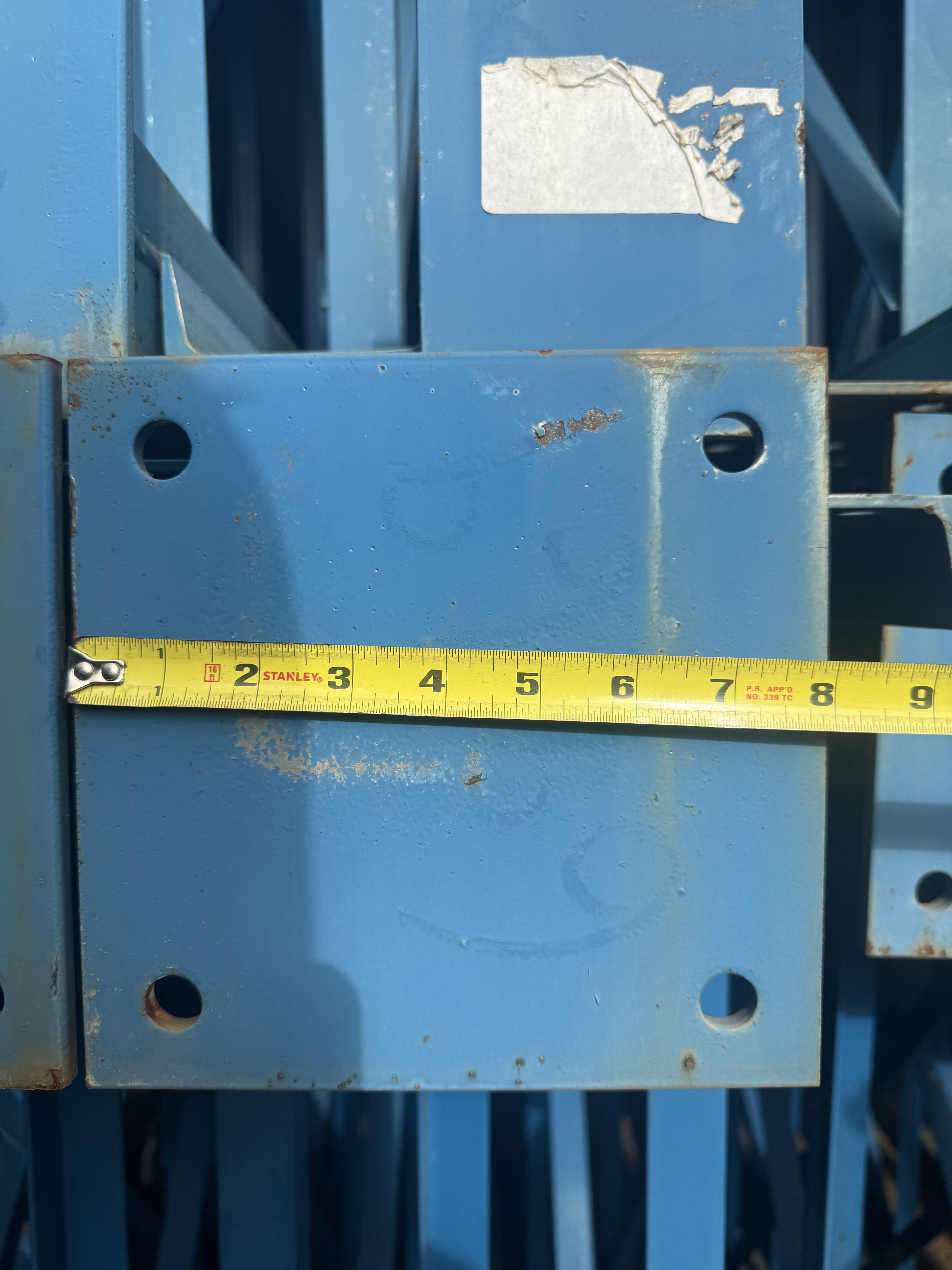 Upright Frame - 54" x 30' - Structural - Document 9