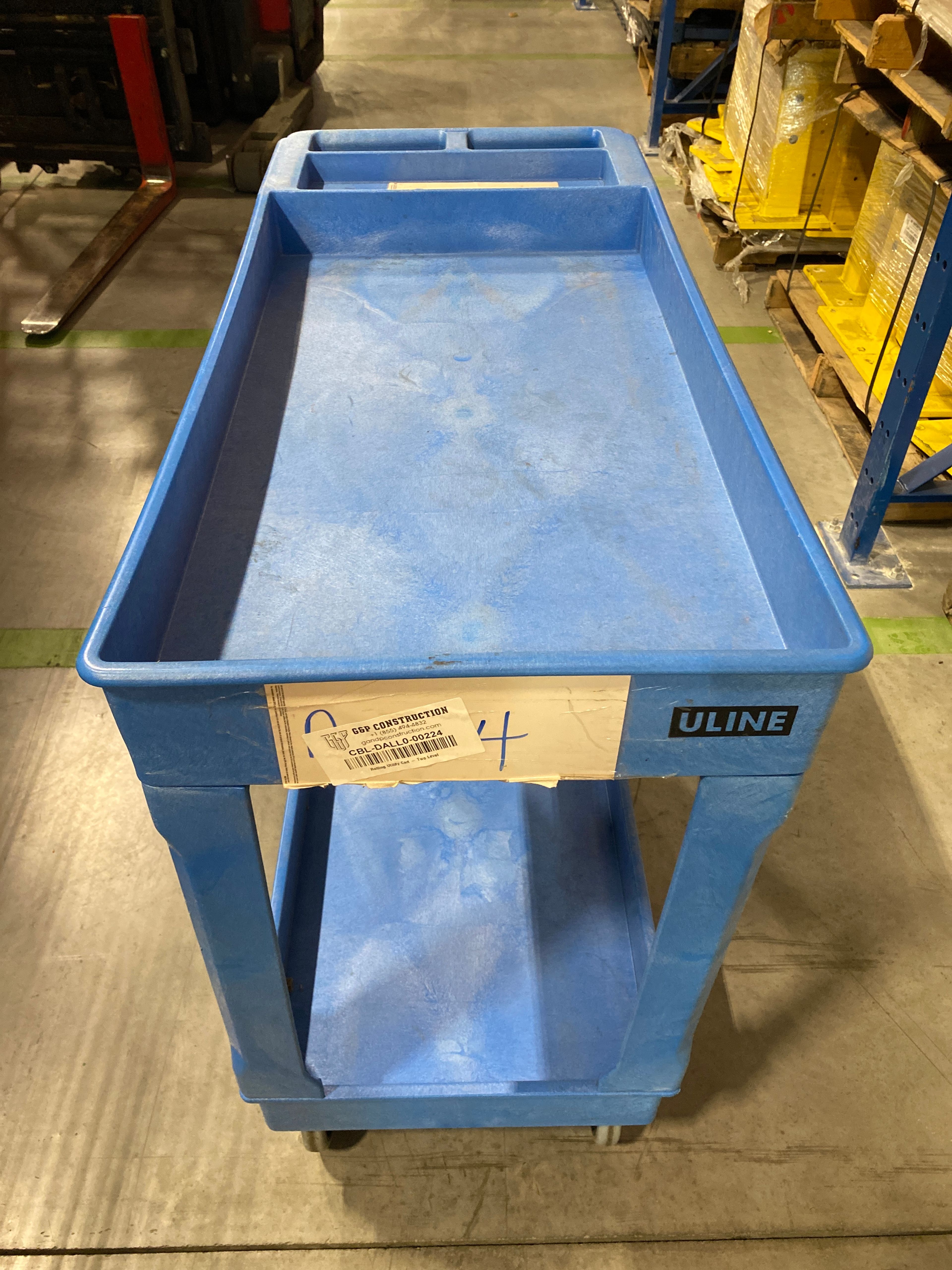 Rolling Utility Cart - Two Level - Document 3