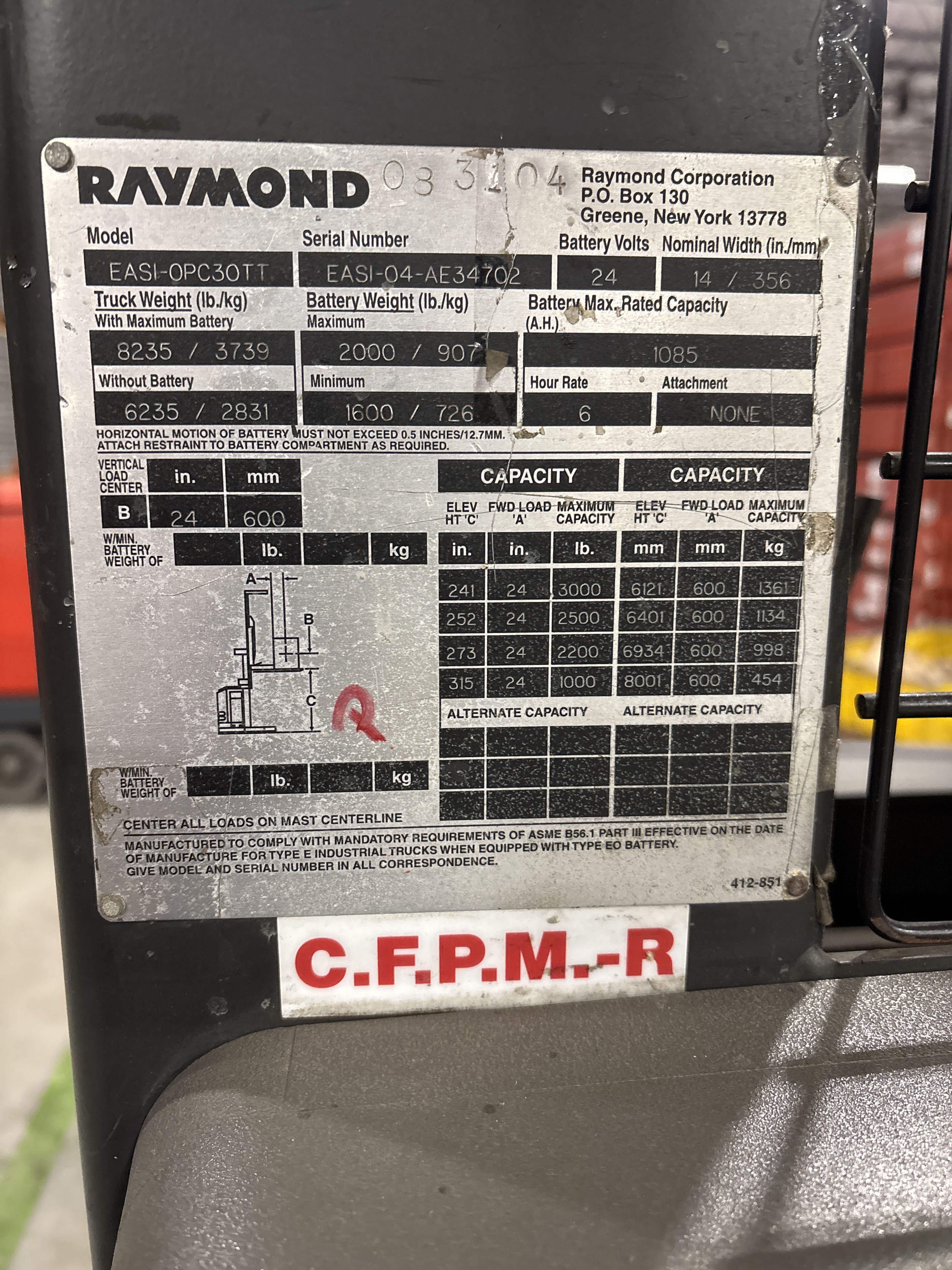 Raymond Order Picker - Document 6