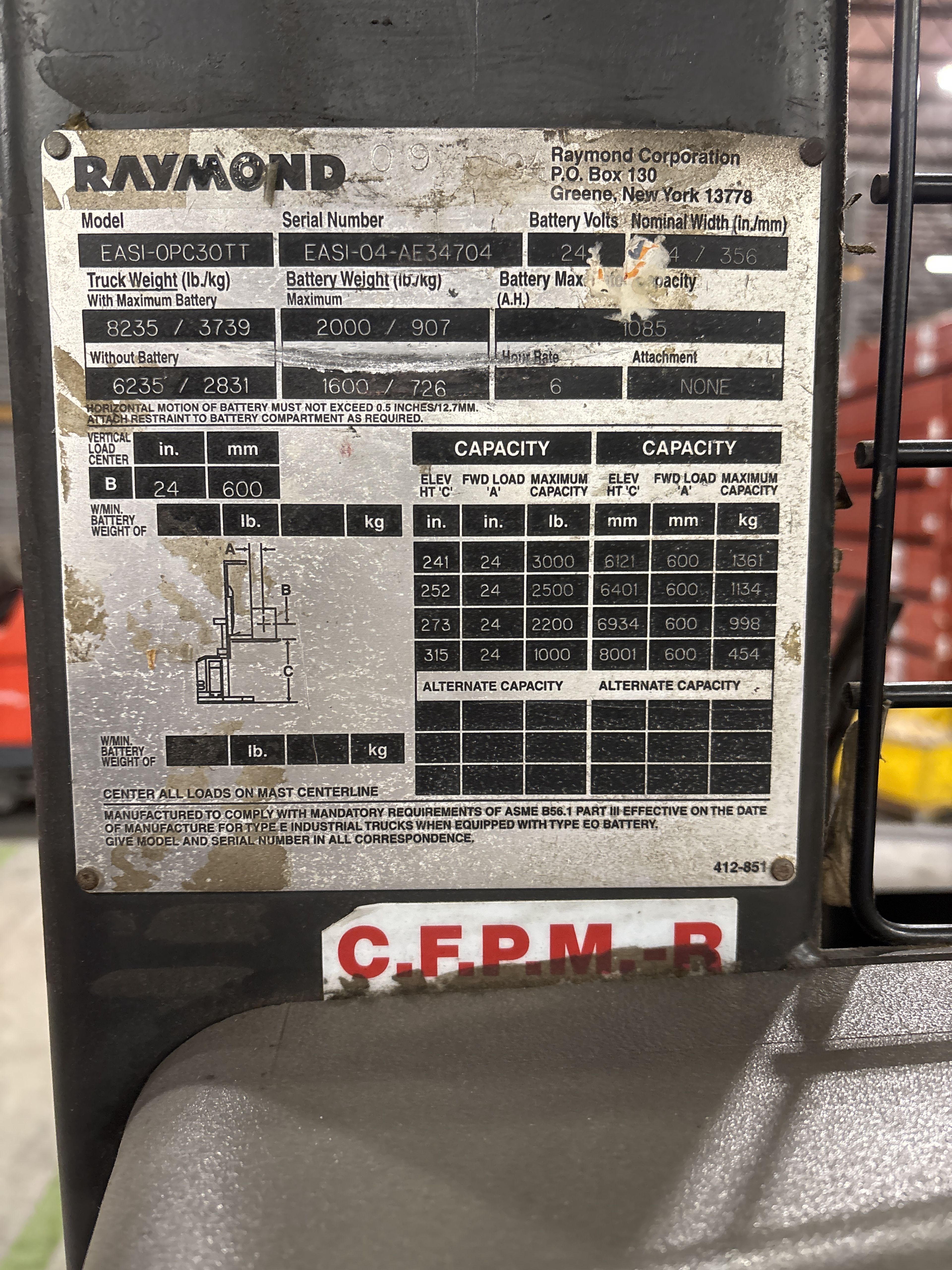 Raymond Order Picker - Document 7