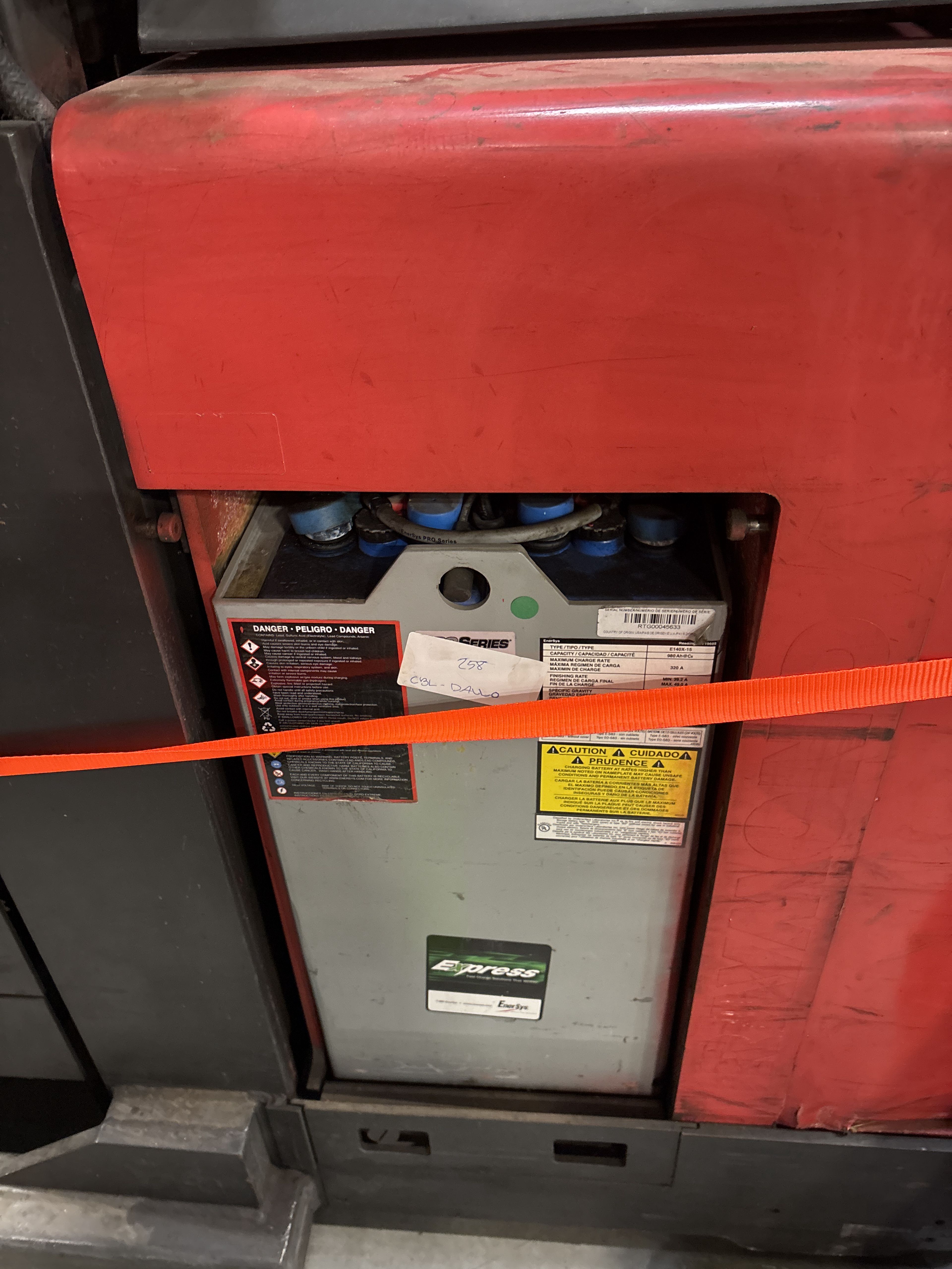 36 Volt Enersys Battery - Document 3