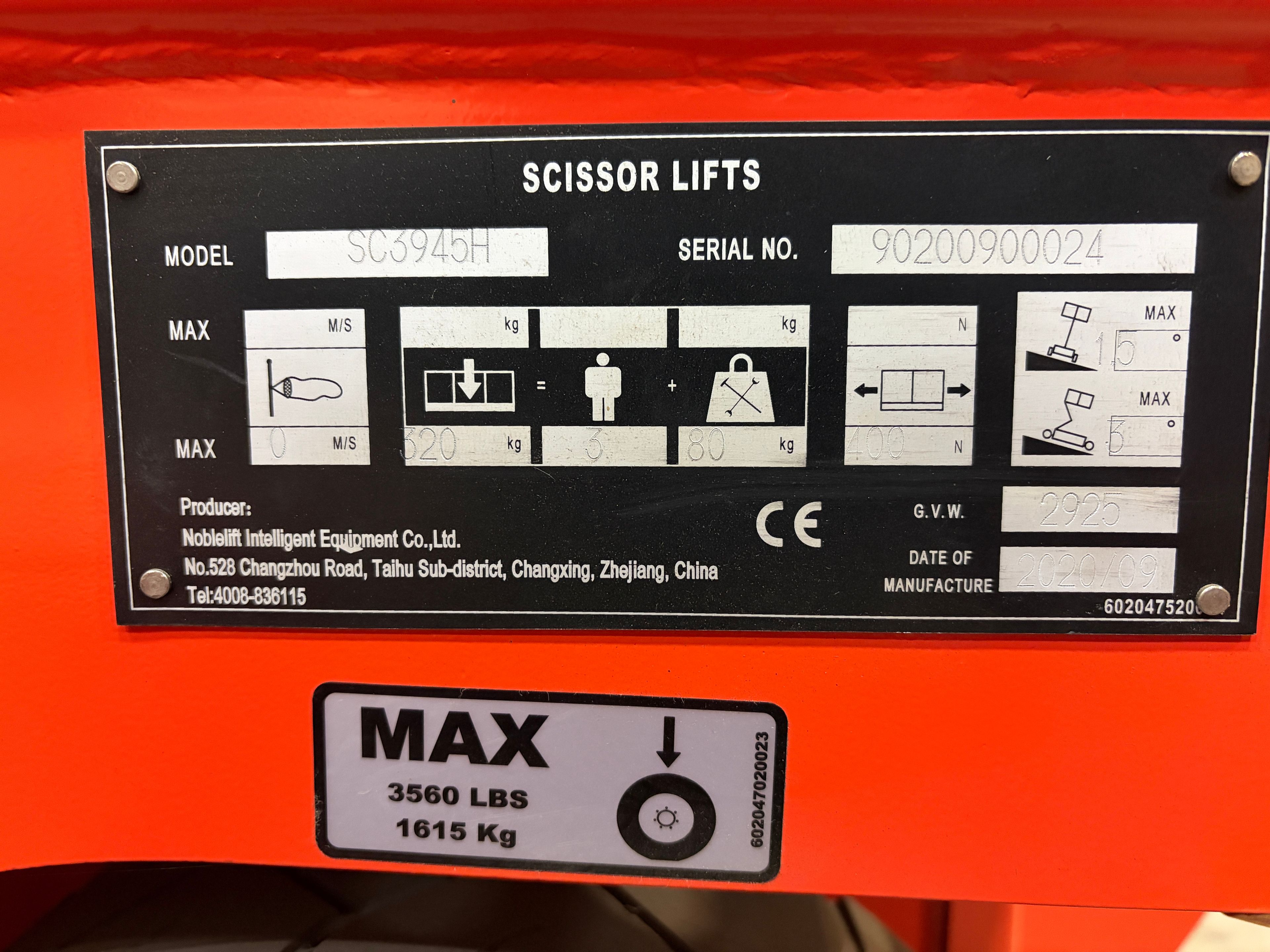 NobleLift Scissor Lift - Document 13