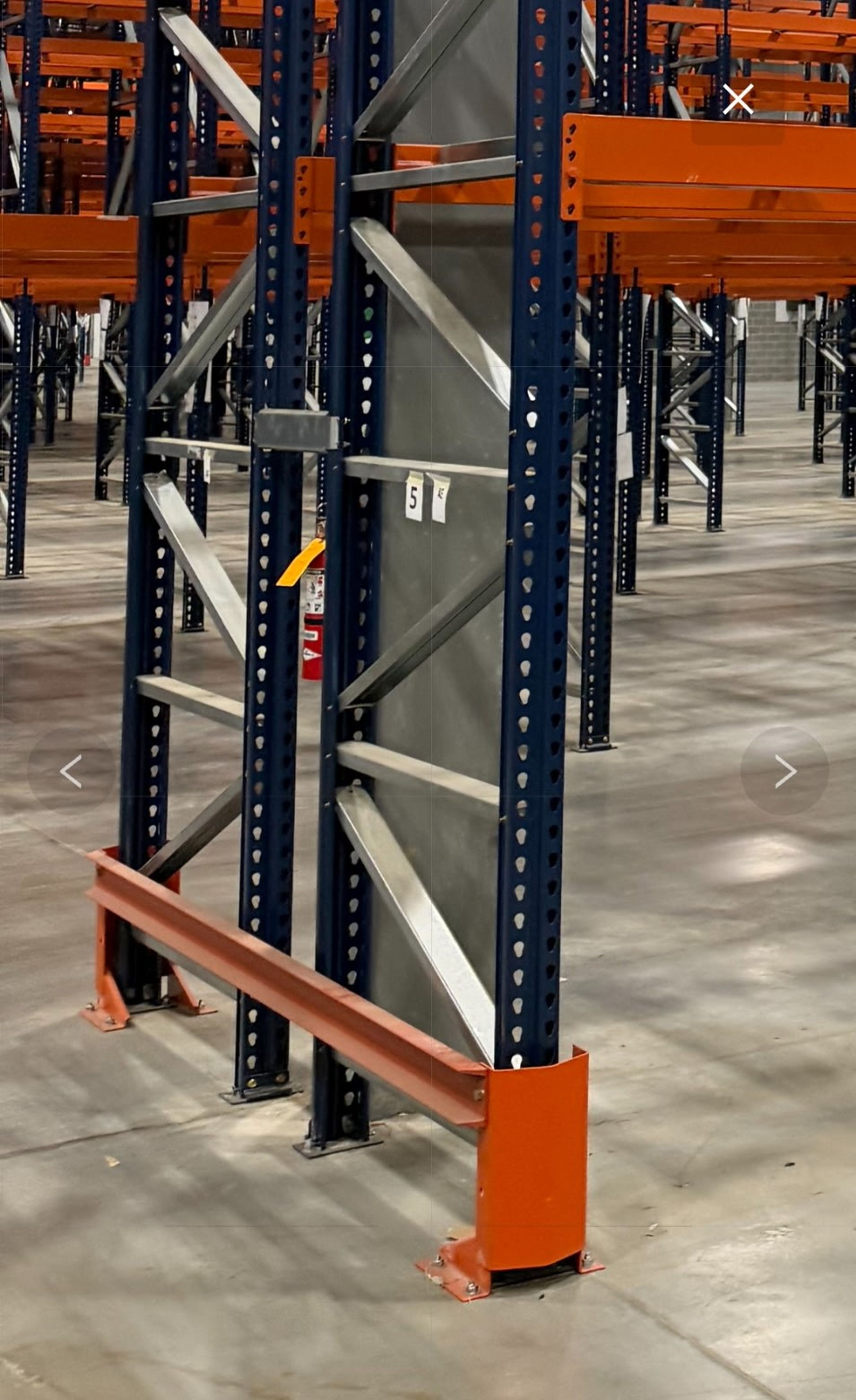 End of Aisle Guard - 44" - Post Protector Mounted  - Document 6