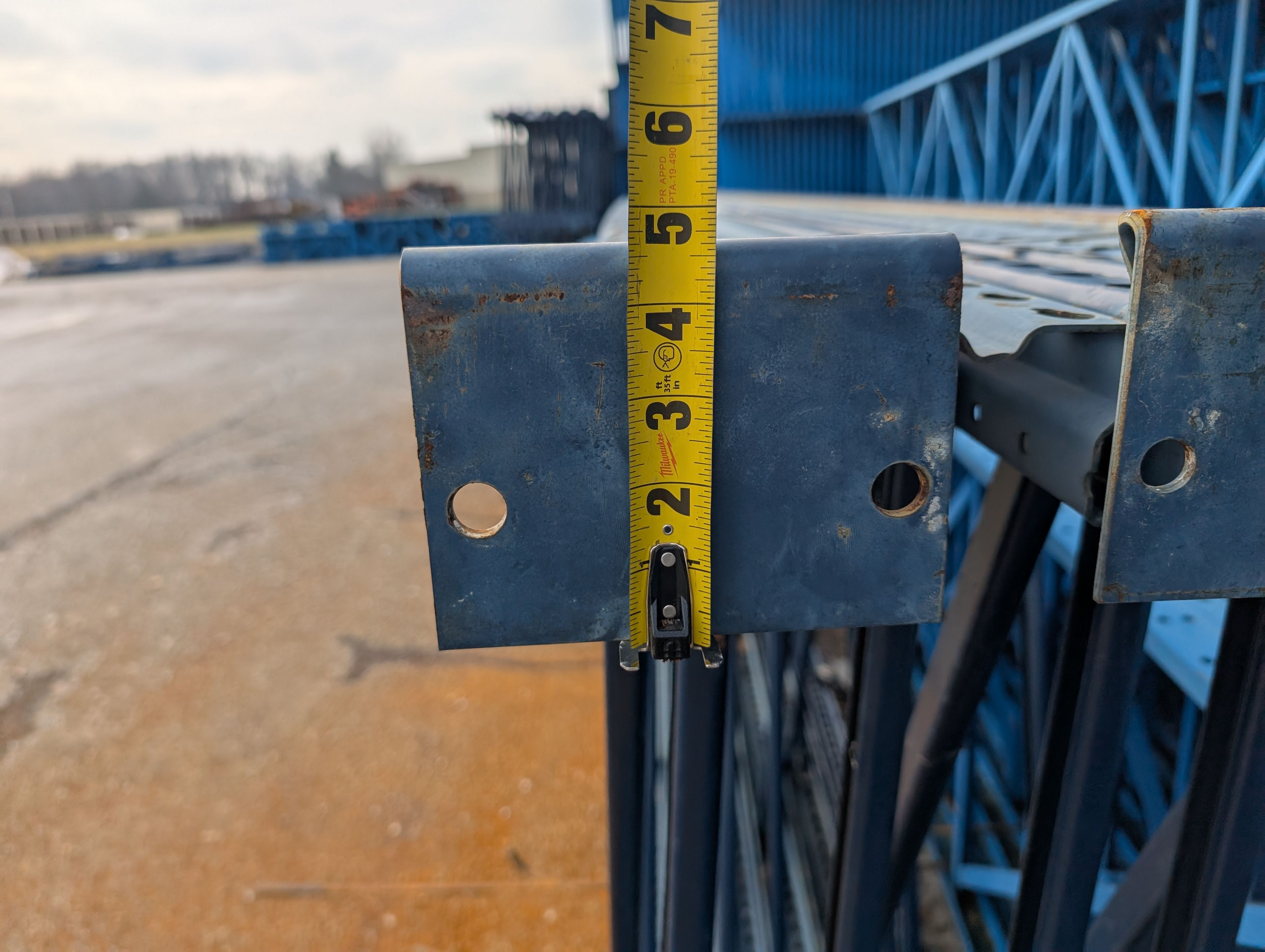 Upright Frame - 60" x 20' - Teardrop - Document 3