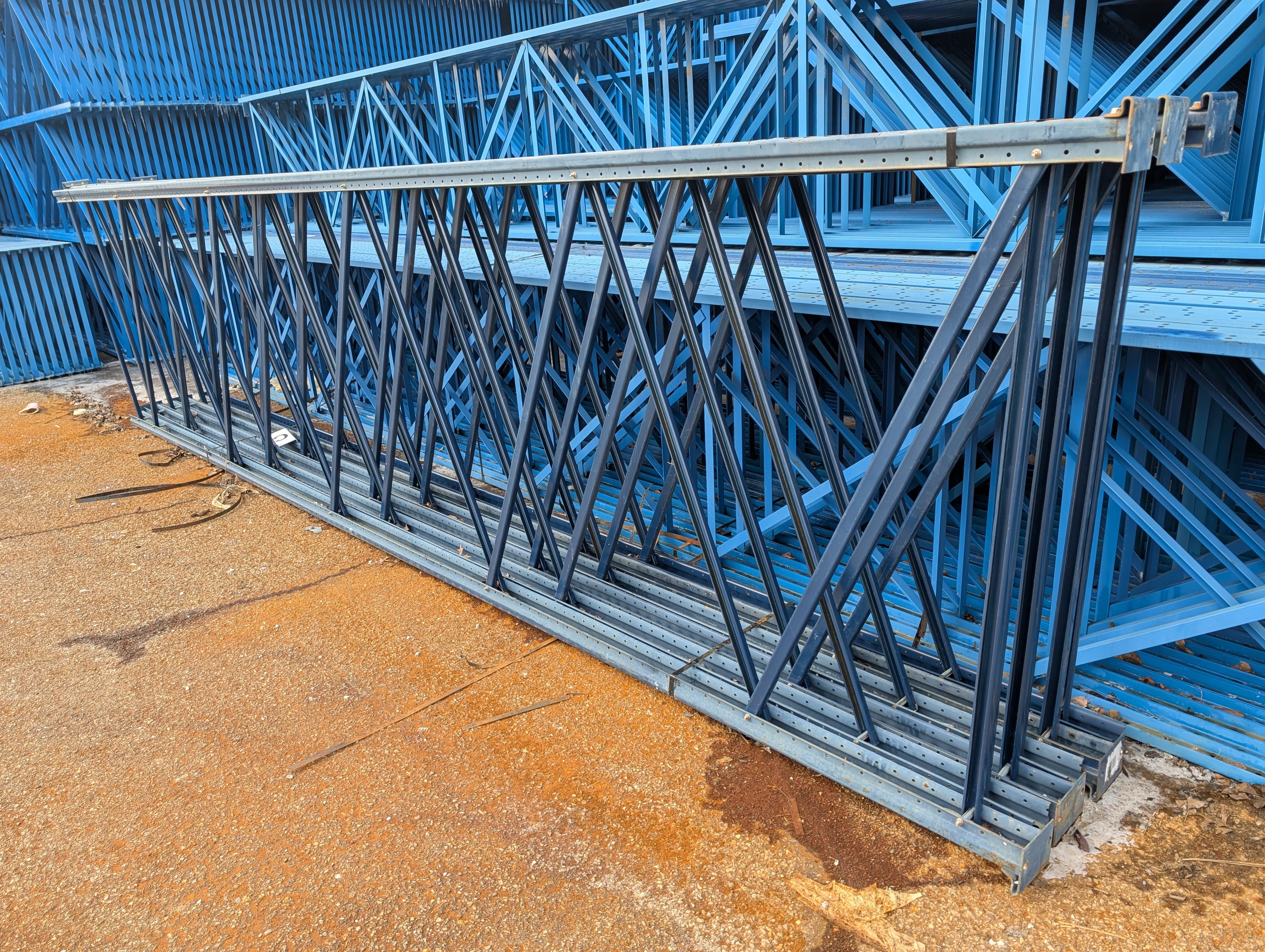 Upright Frame - 60" x 20' - Teardrop