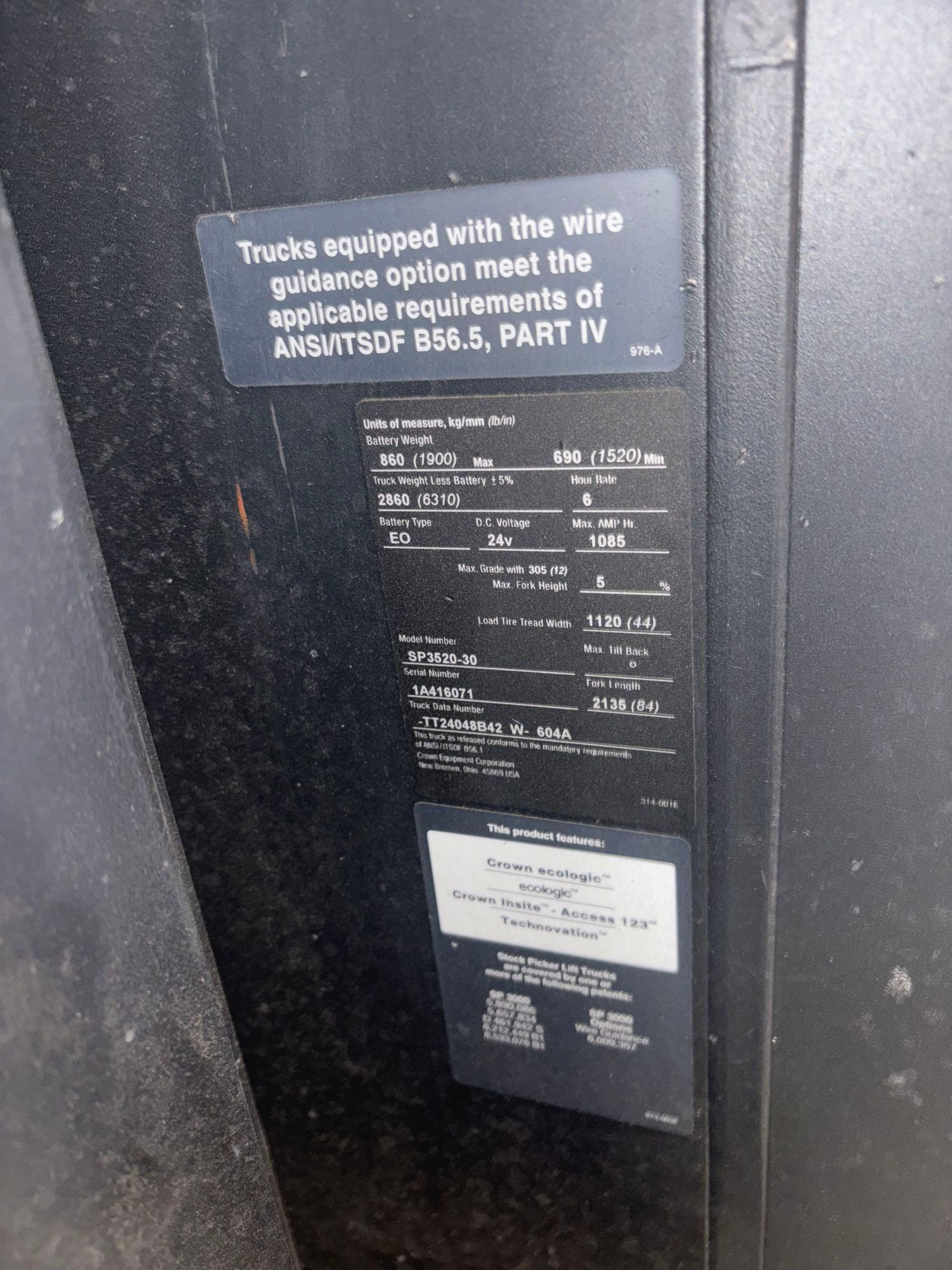 Crown Order Picker - Wire Guided - Document 2