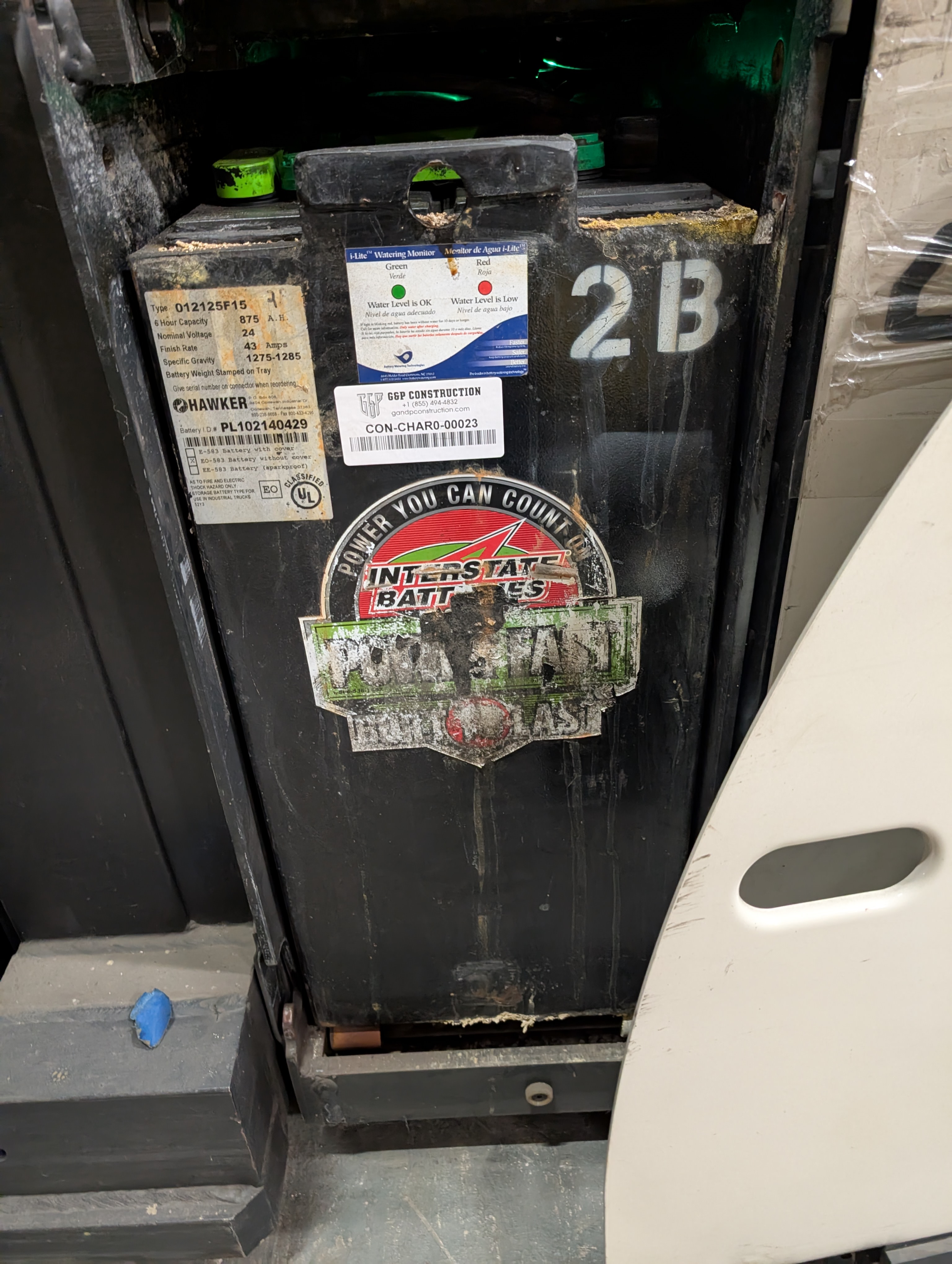 Battery - 24V - Hawker