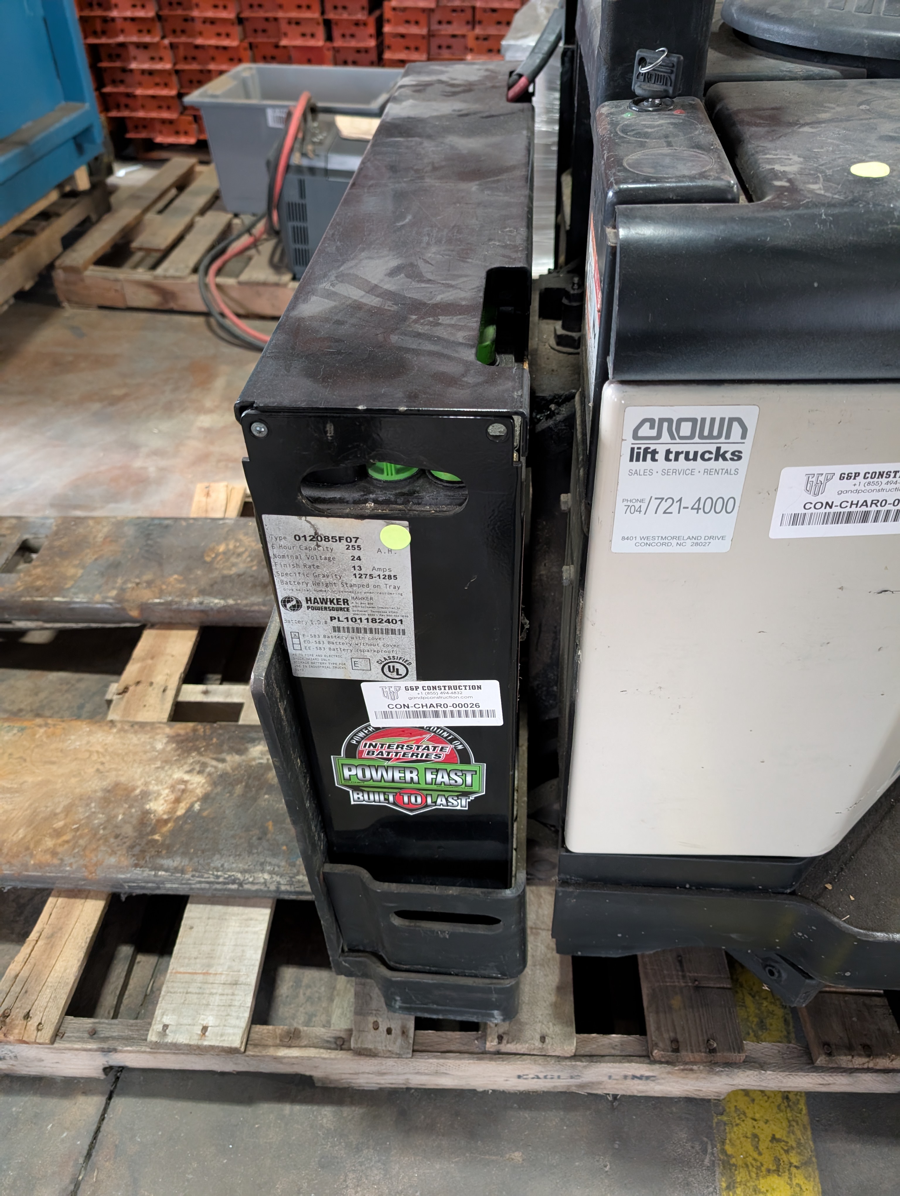 24 Volt Hawker Battery