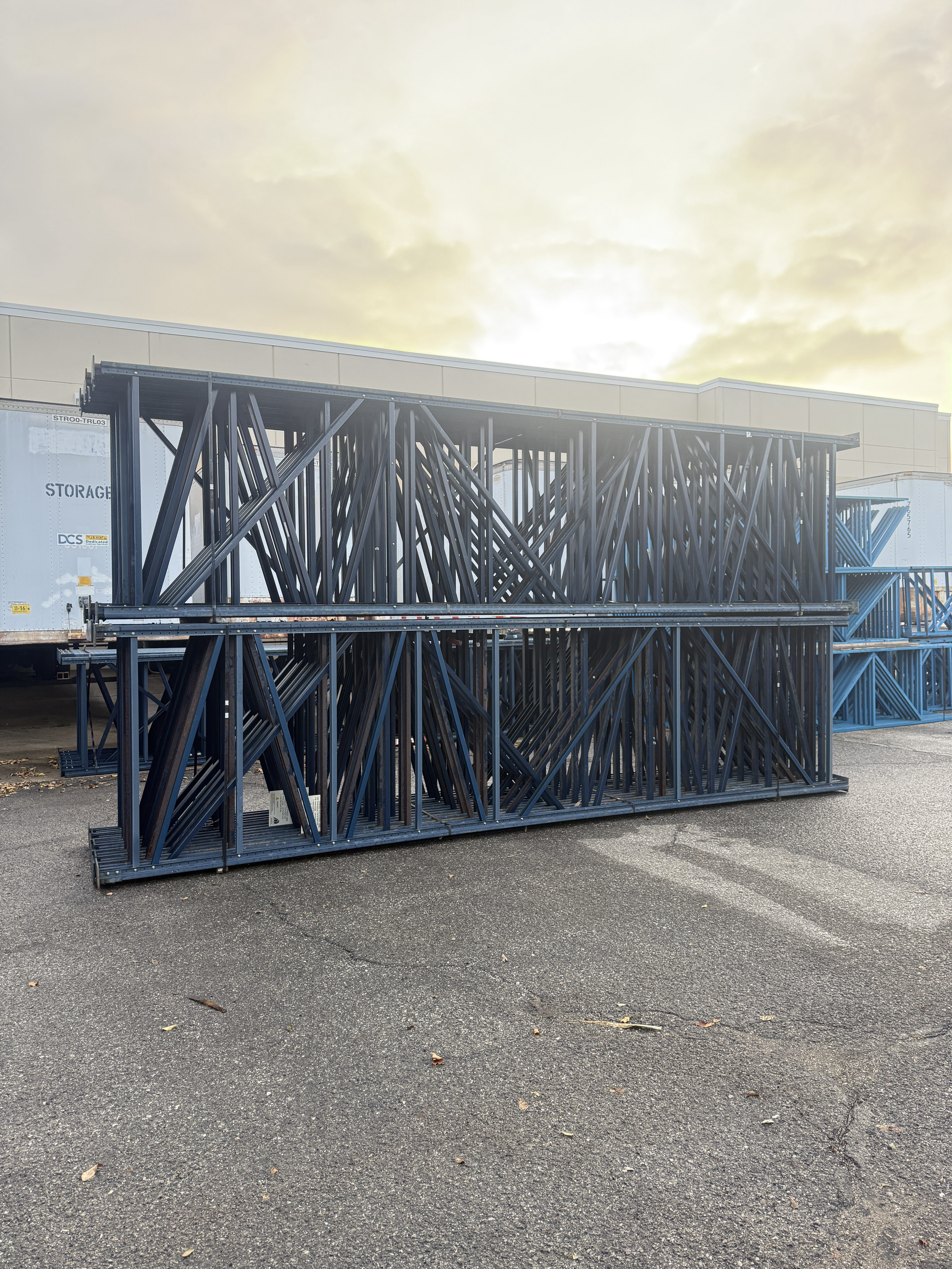 Upright Frame - 60" x 20' - Teardrop 