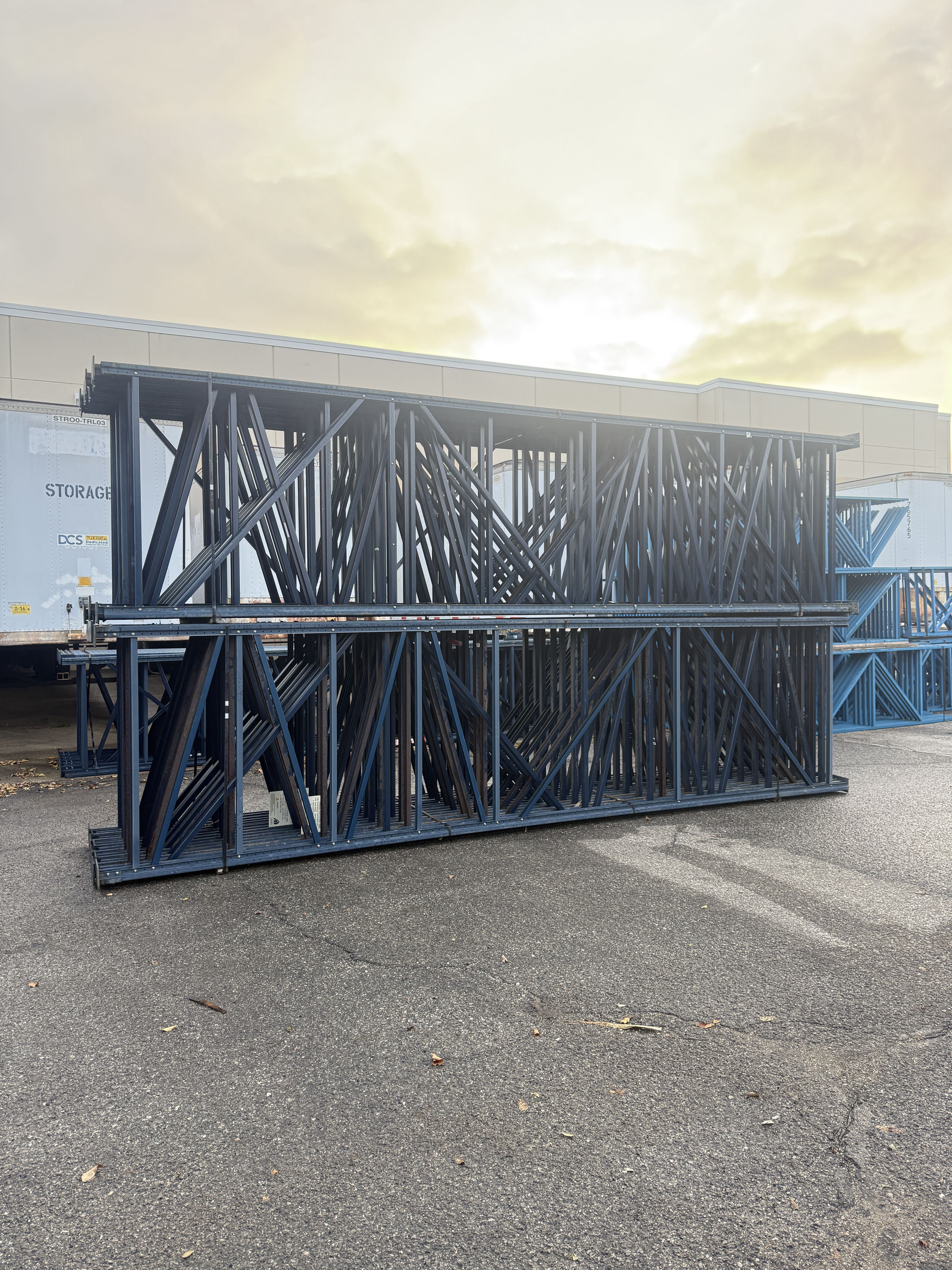 Upright Frame - 60" x 20' - Teardrop 