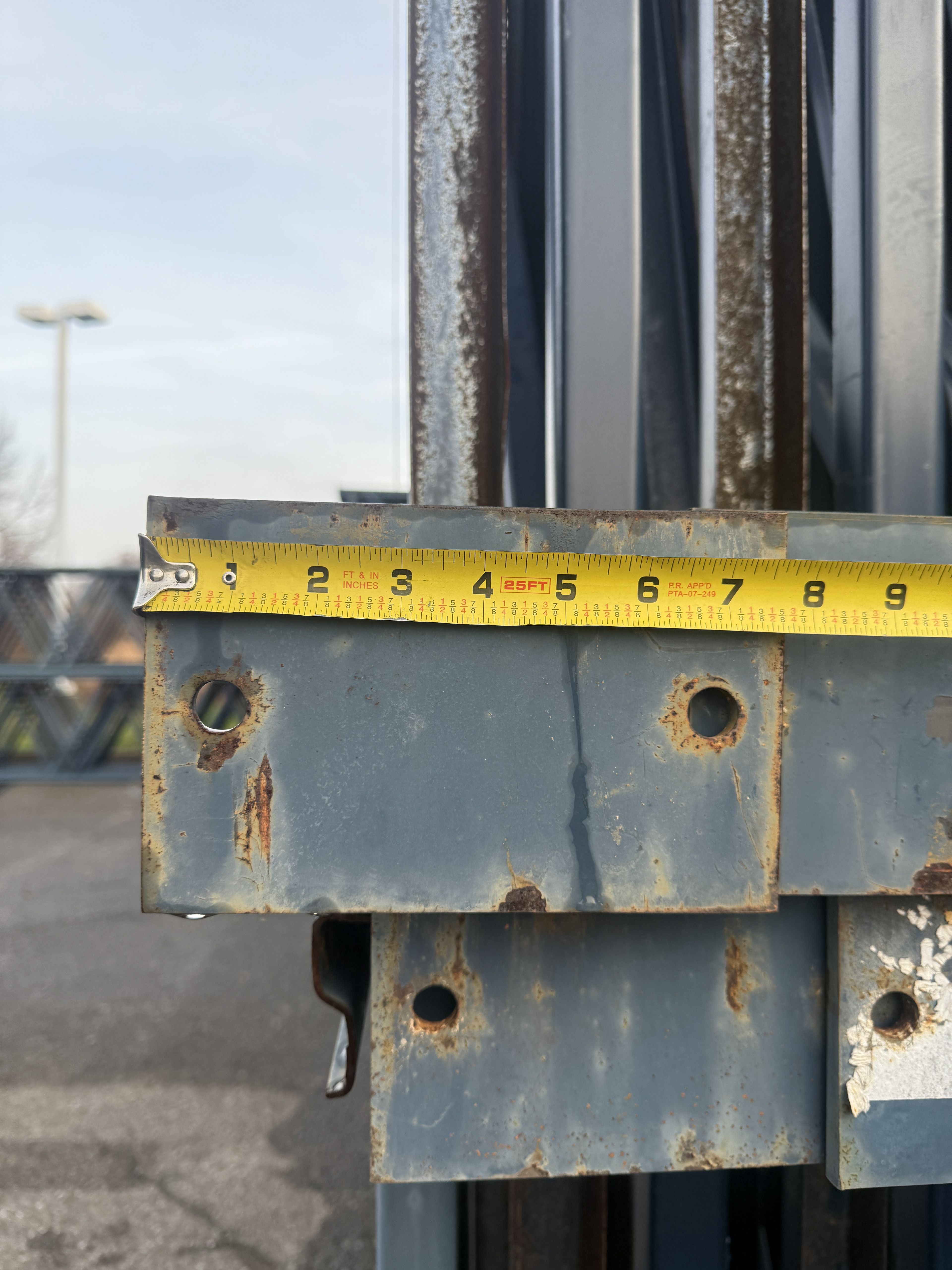 Upright Frame - 60" x 20' - Teardrop  - Document 7