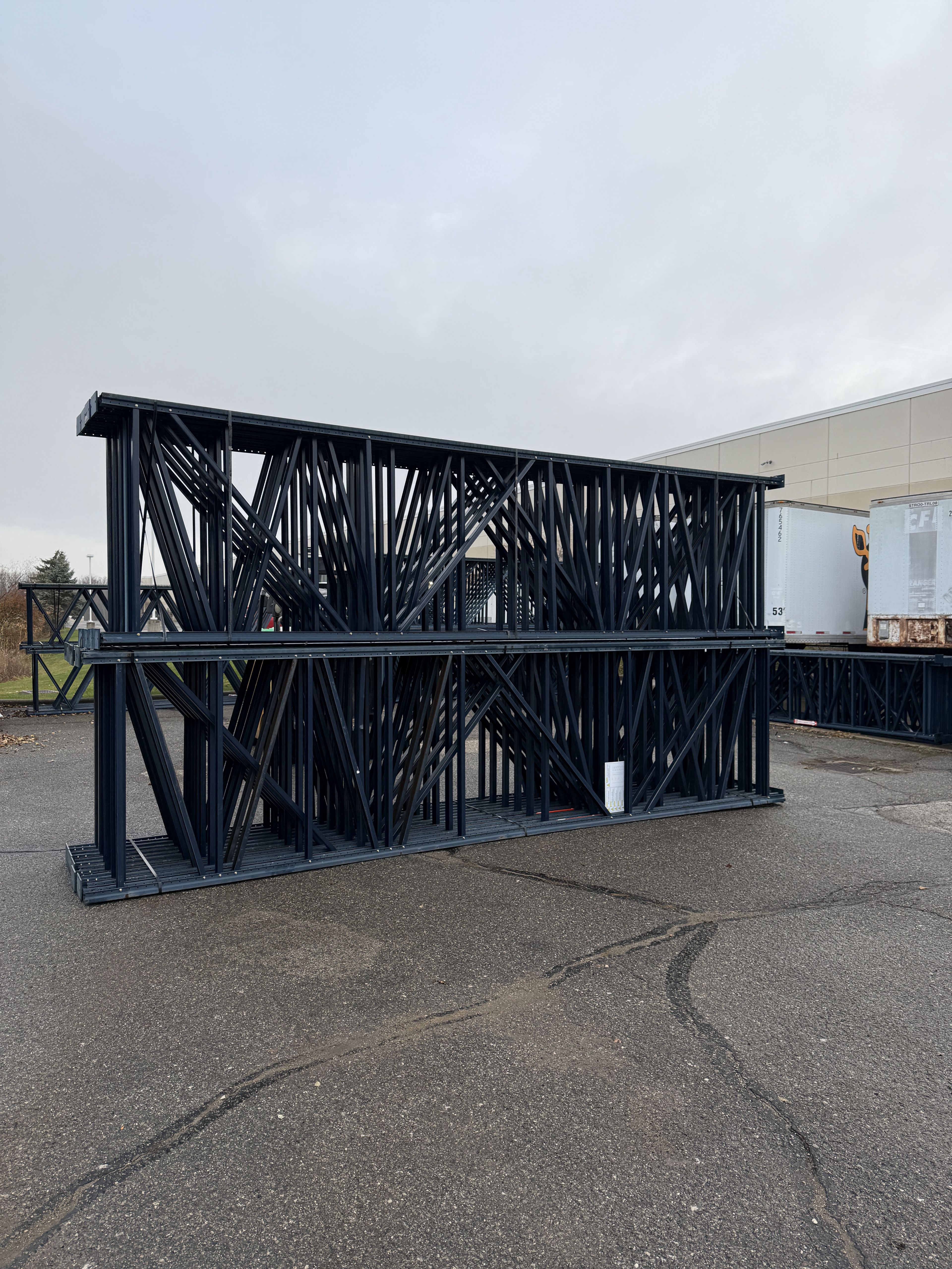 Upright Frame -60" x 20' - Teardrop