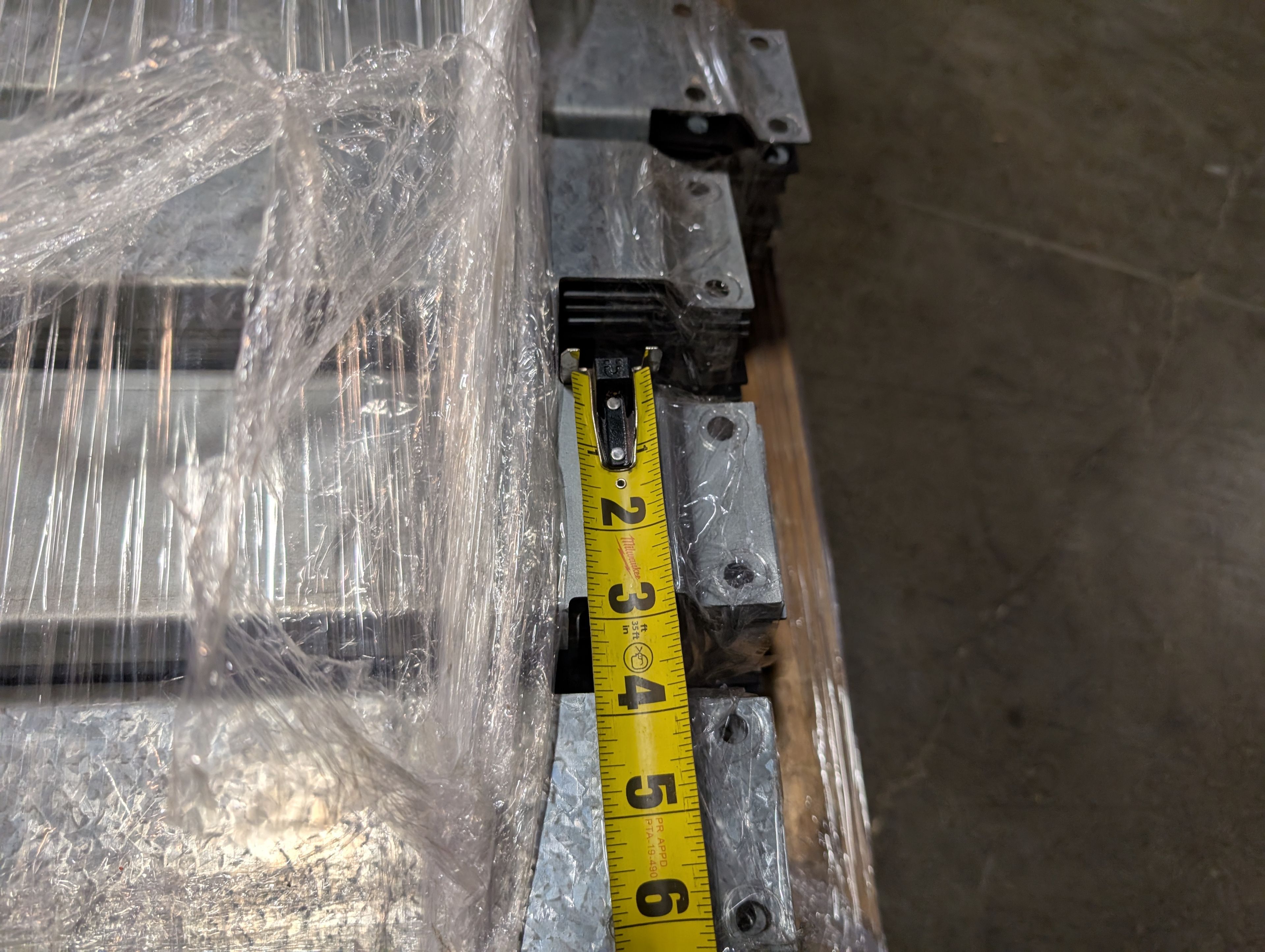 Row Spacer - 36" x 3" - Document 3