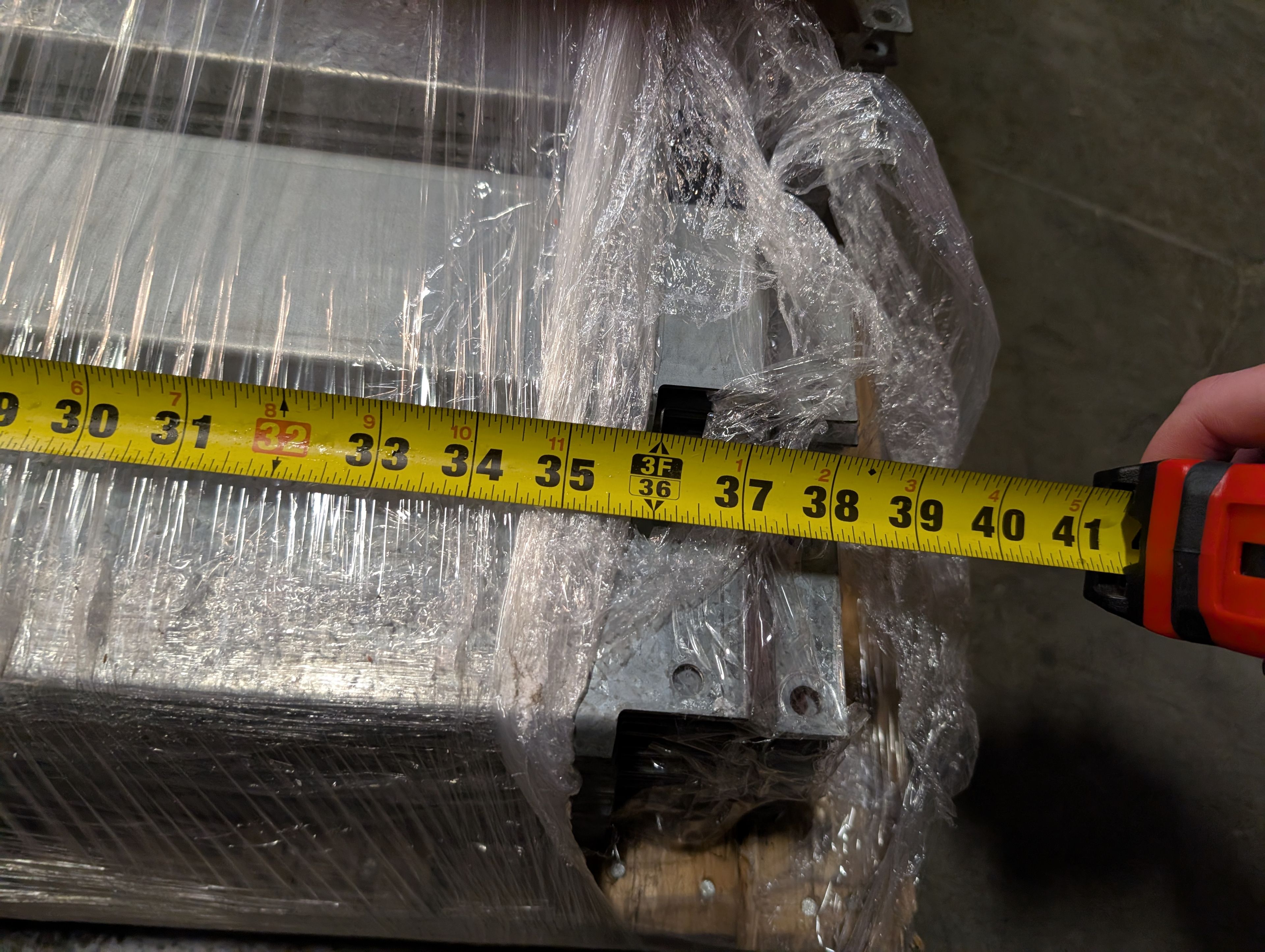 Row Spacer - 36" x 3" - Document 2