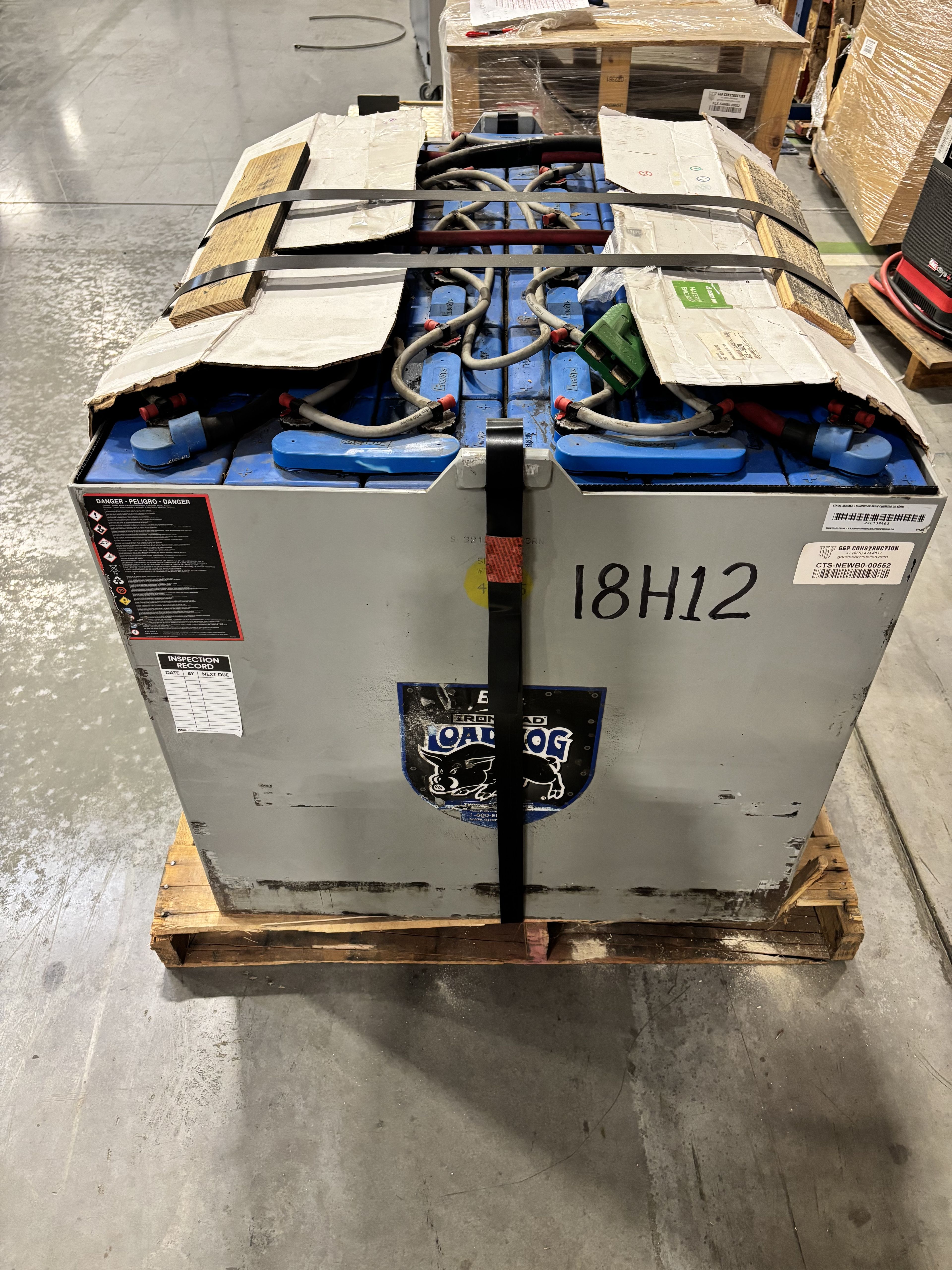 Battery - 72 Volt - Enersys - Document 7