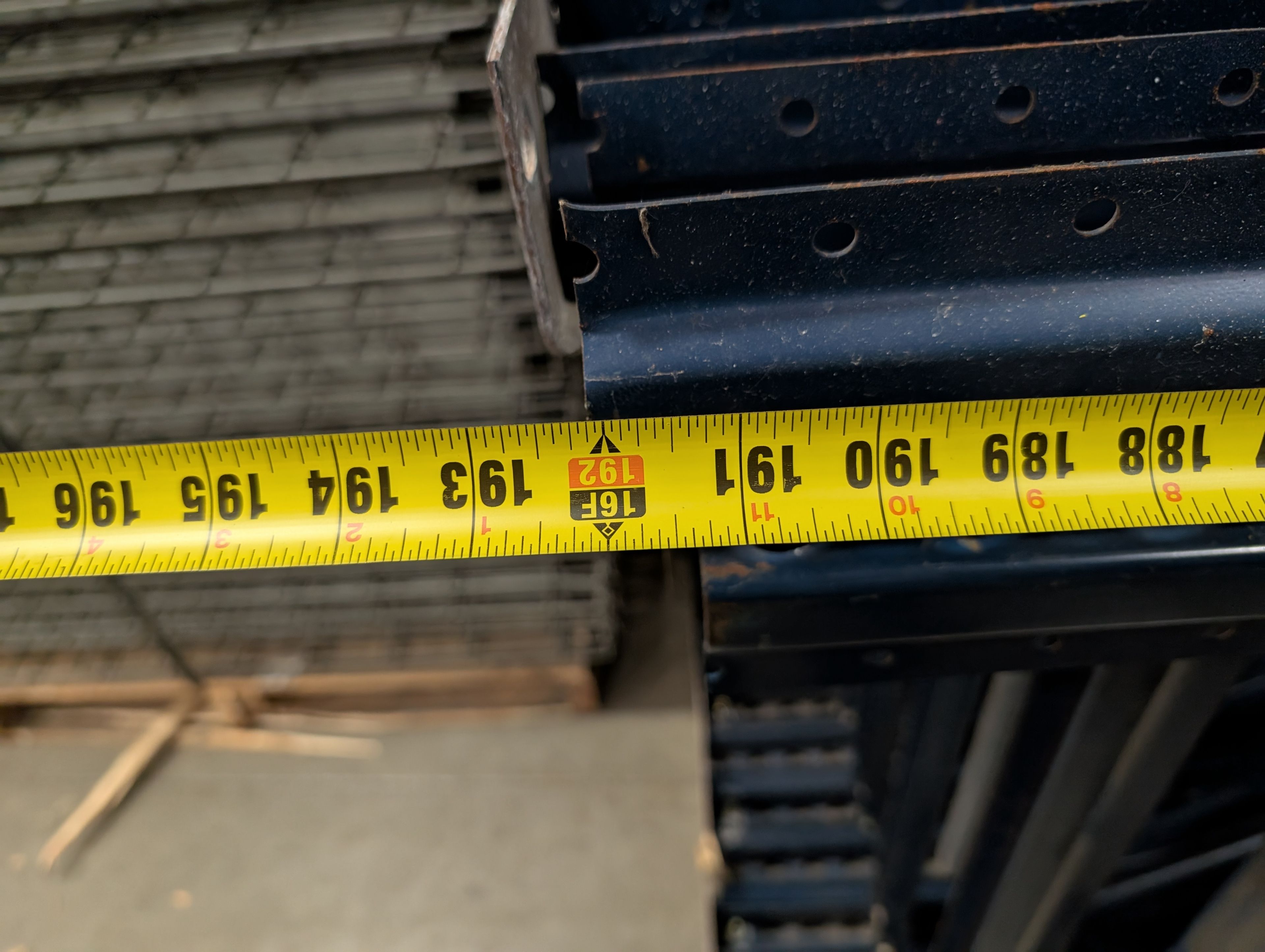 Upright Frame - 42" x 16' - Teardrop - Document 6