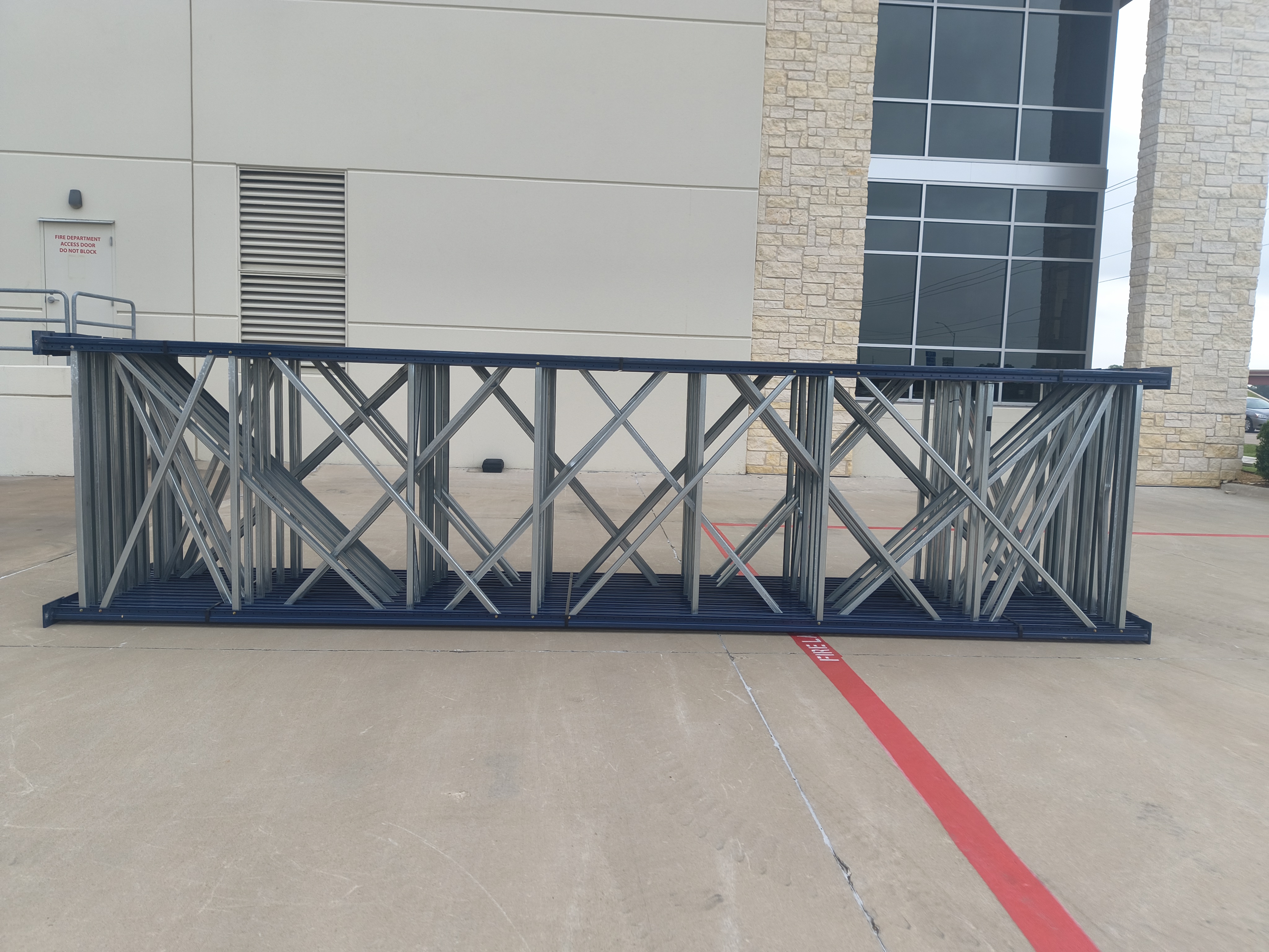 Upright Frame - 60" x 20' - Teardrop
