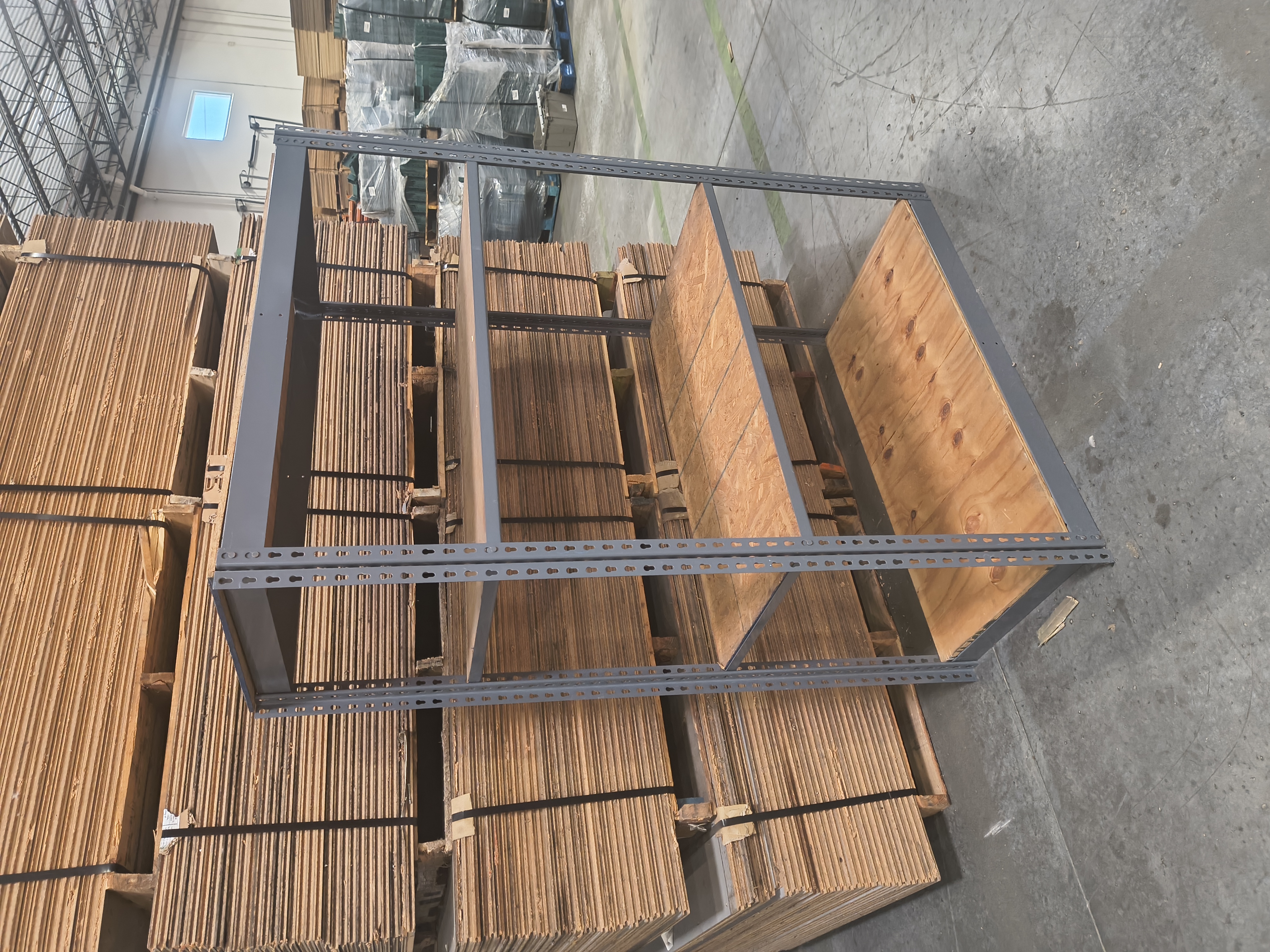 Riveted Shelving - Front Beam 2.75" x 96"