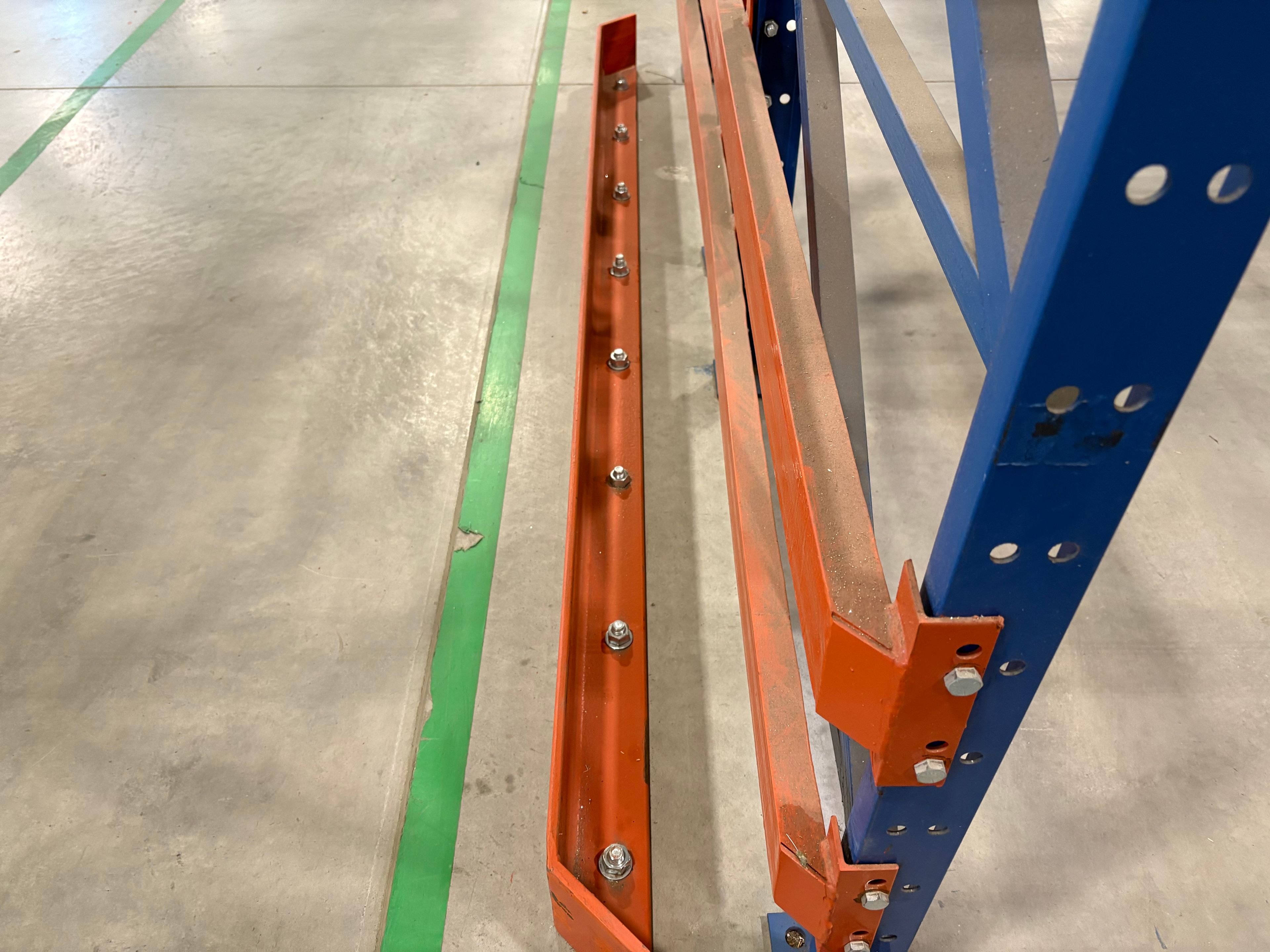 End of Aisle Guard - 96" - Rack Mount - Document 2